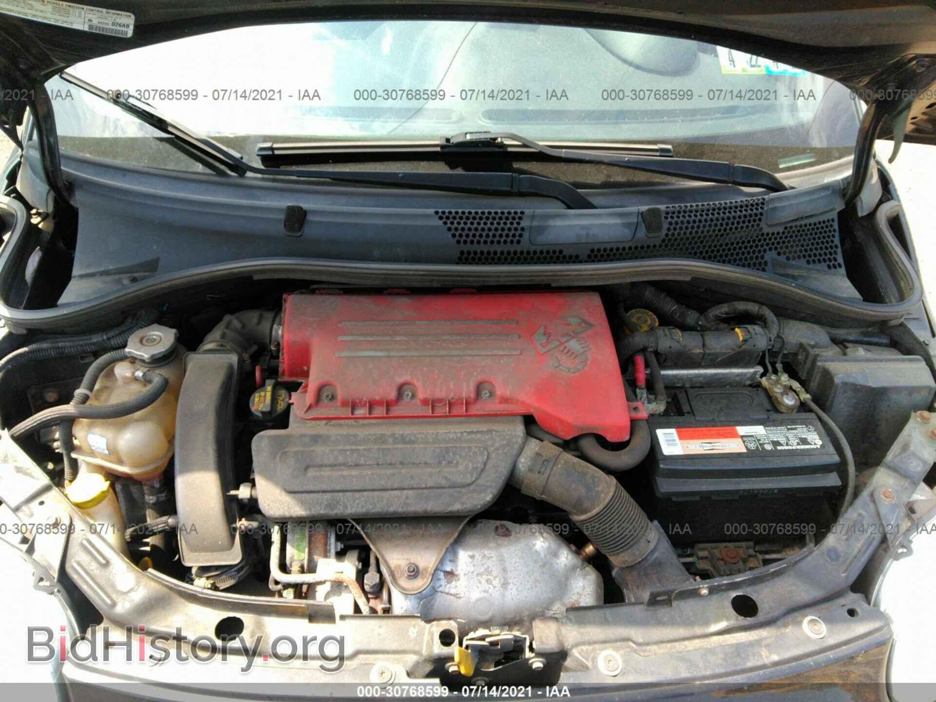 2013 FIAT 500 - VIN: 3C3CFFFH1DT666020 - Фото 10