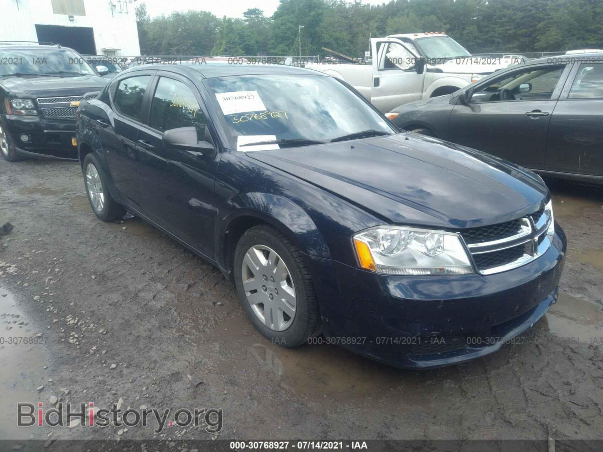 Фотография 1C3CDZAB5DN588156 - DODGE AVENGER 2013