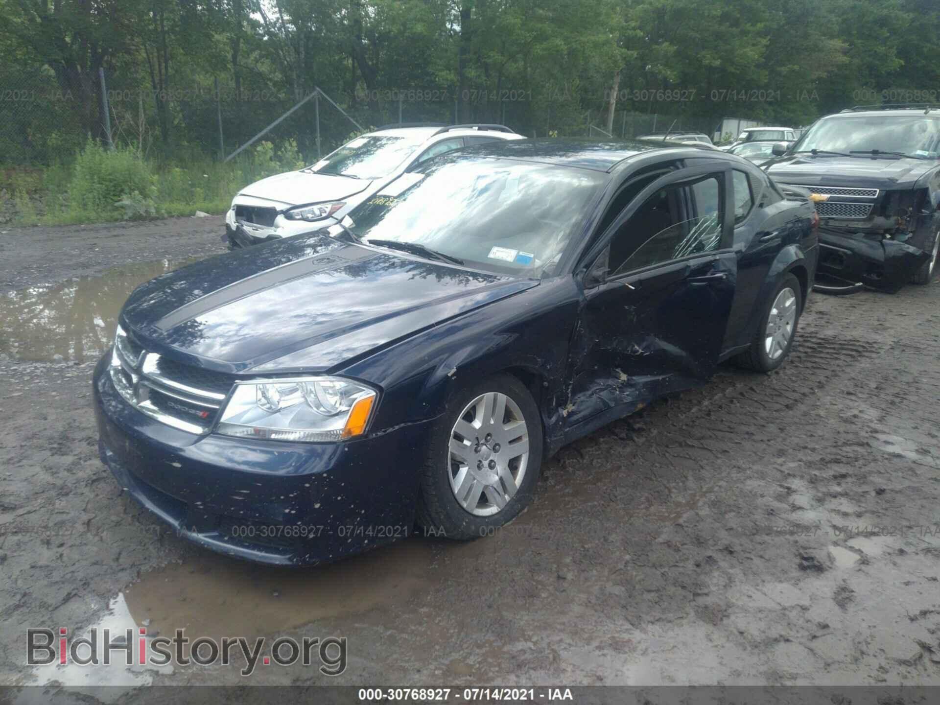 2013 DODGE AVENGER - VIN: 1C3CDZAB5DN588156 - Фото 2