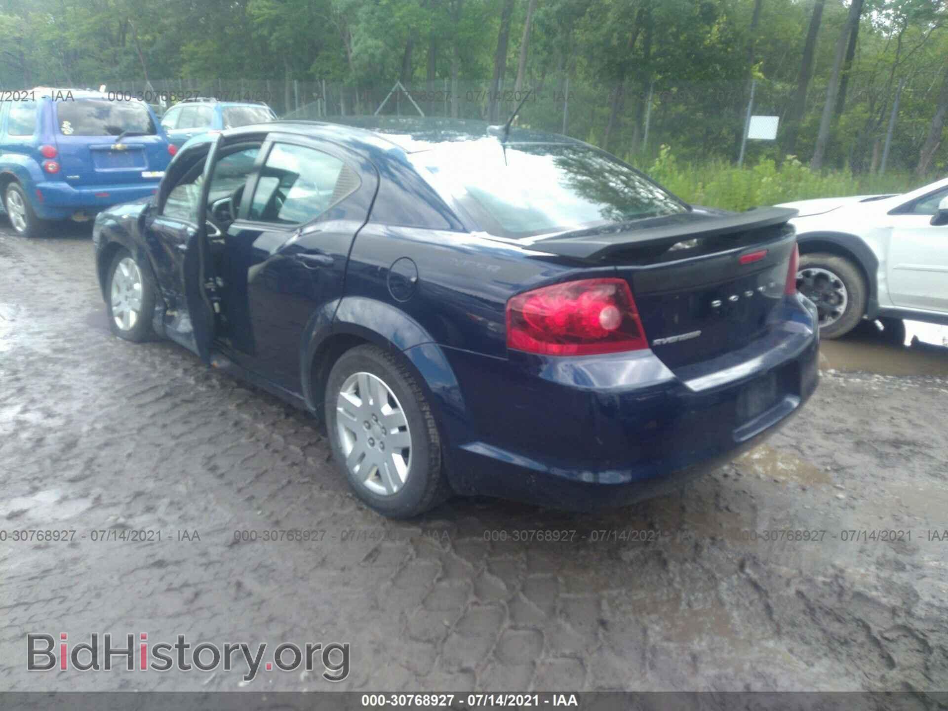 2013 DODGE AVENGER - VIN: 1C3CDZAB5DN588156 - Фото 3