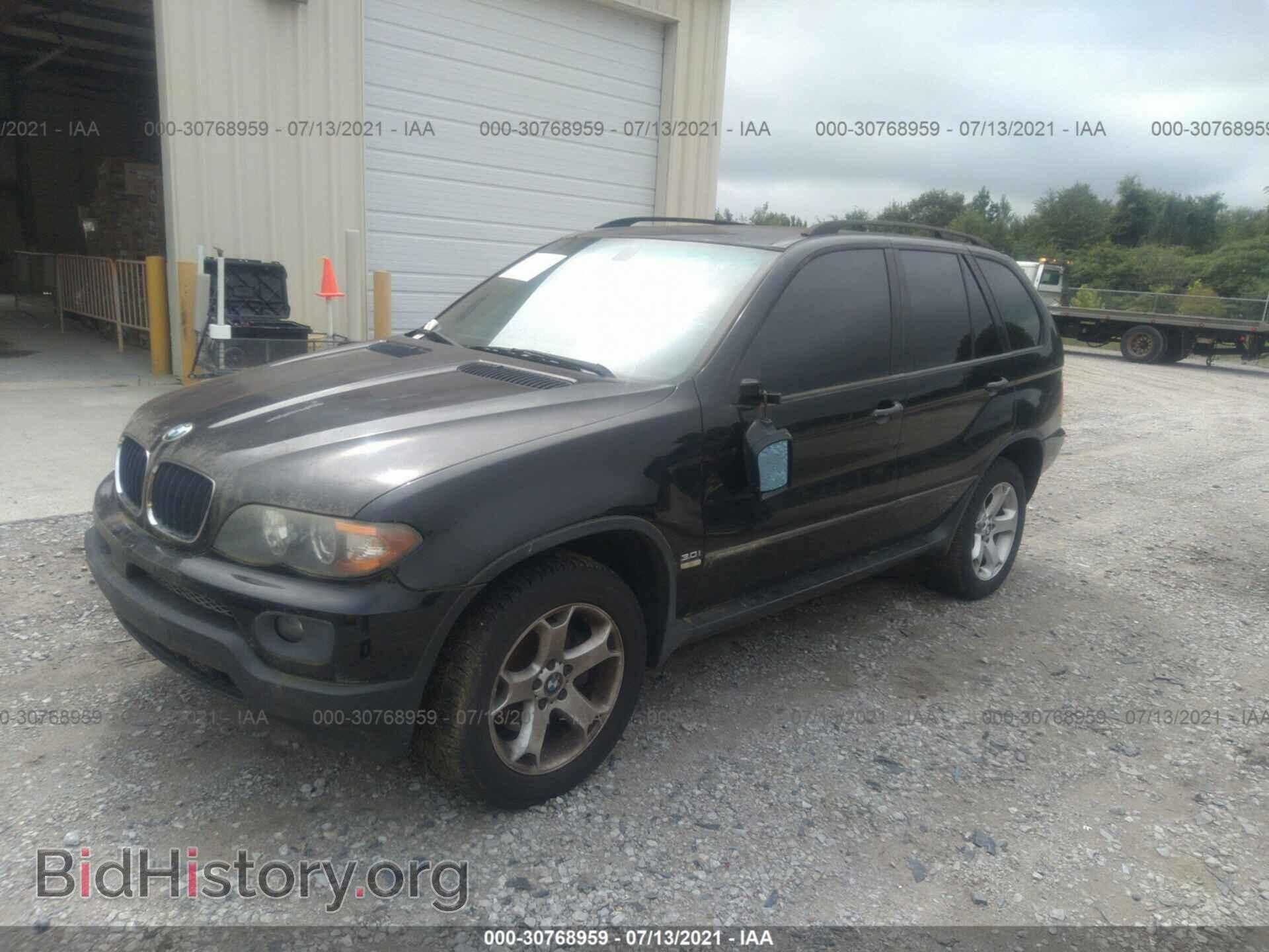 2006 BMW X5 - VIN: 5UXFA13596LY44564 - Фото 2