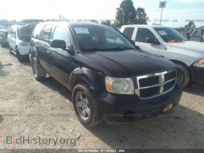2008 Dodge DURANGO SLT, черный — VIN 1D8HD48K28F102124, IAAI
