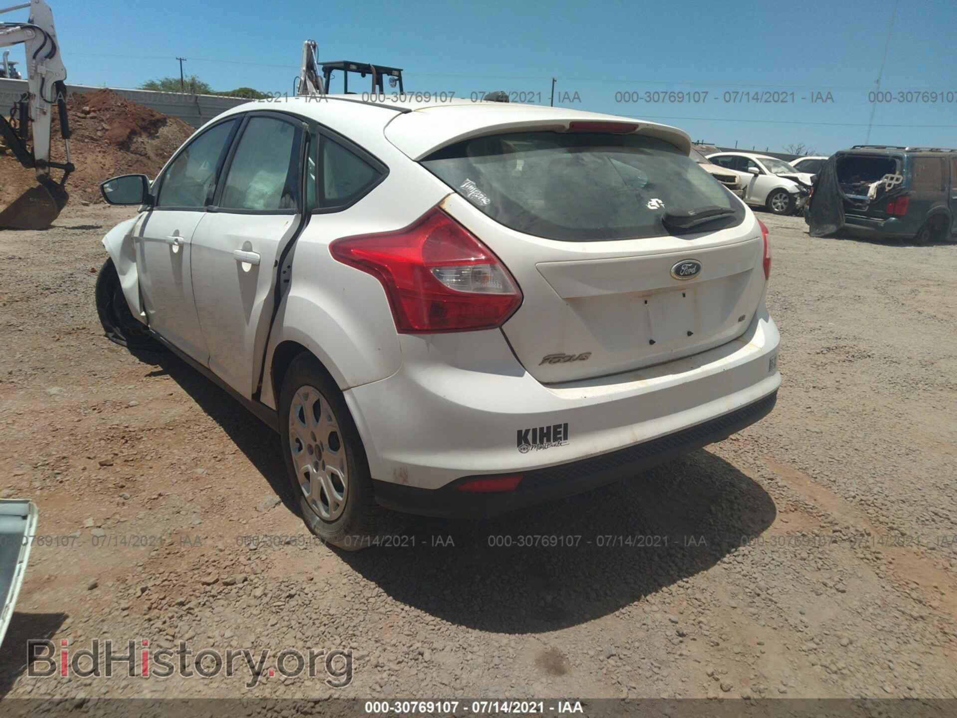 2012 FORD FOCUS - VIN: 1FAHP3K26CL285374 - Фото 3