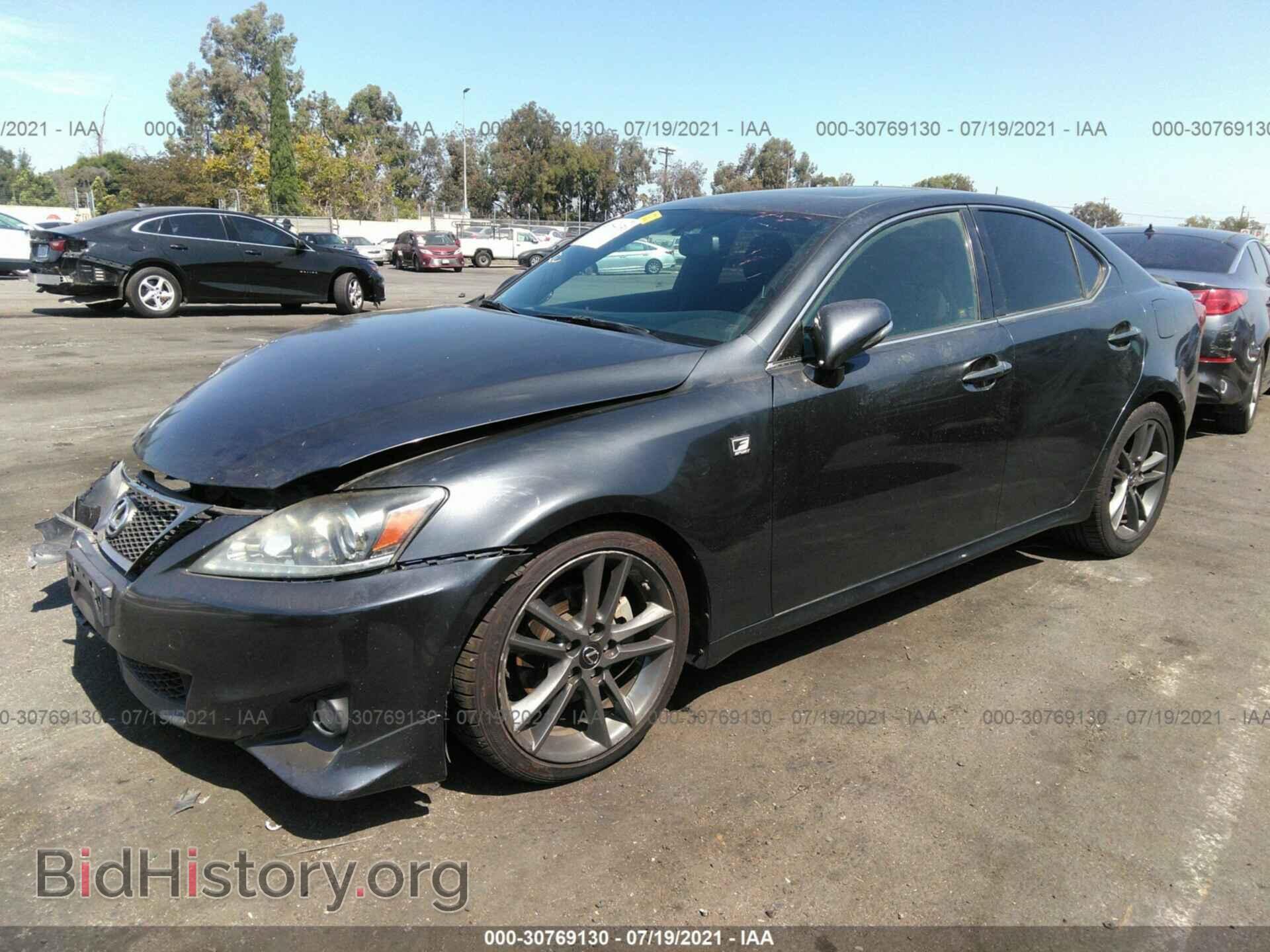 2011 LEXUS IS 250 - VIN: JTHBF5C28B5132381 - Фото 2