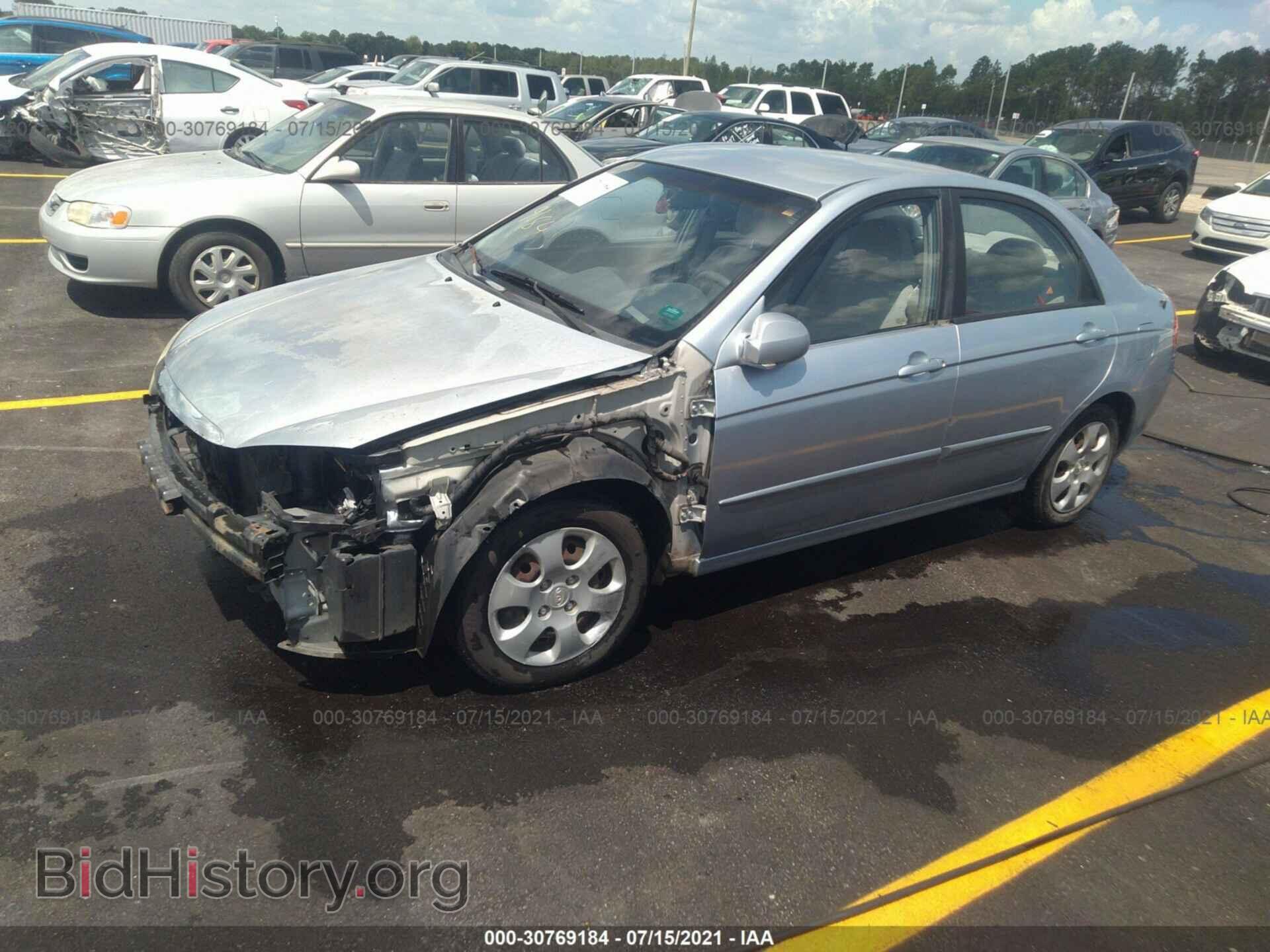 2007 KIA SPECTRA - VIN: KNAFE121475423391 - Фото 2