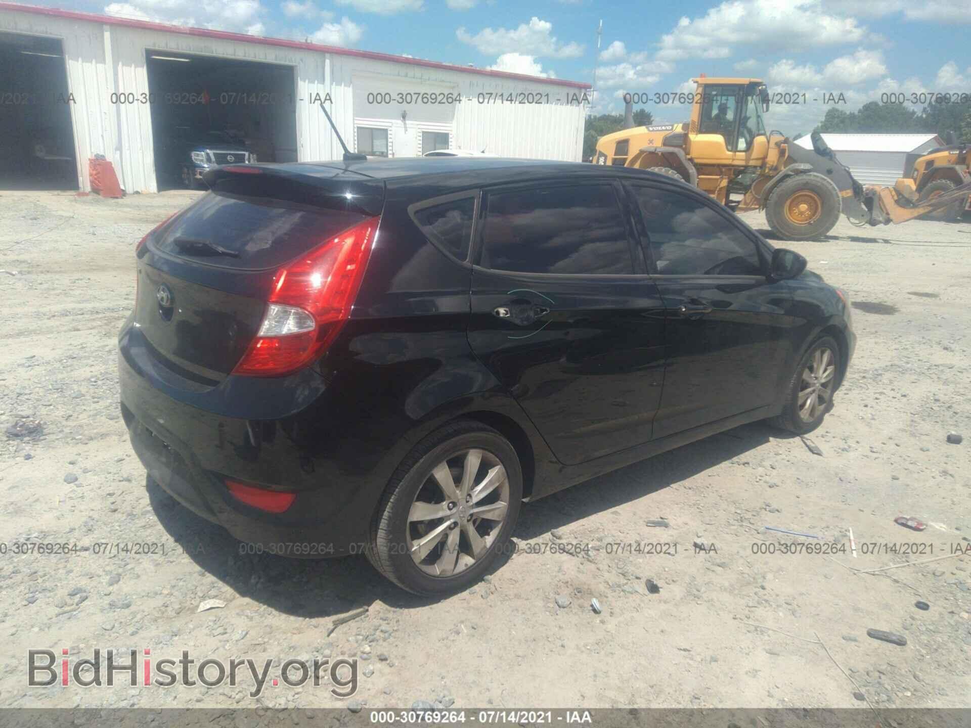 2012 HYUNDAI ACCENT - VIN: KMHCU5AE1CU018010 - Фото 4