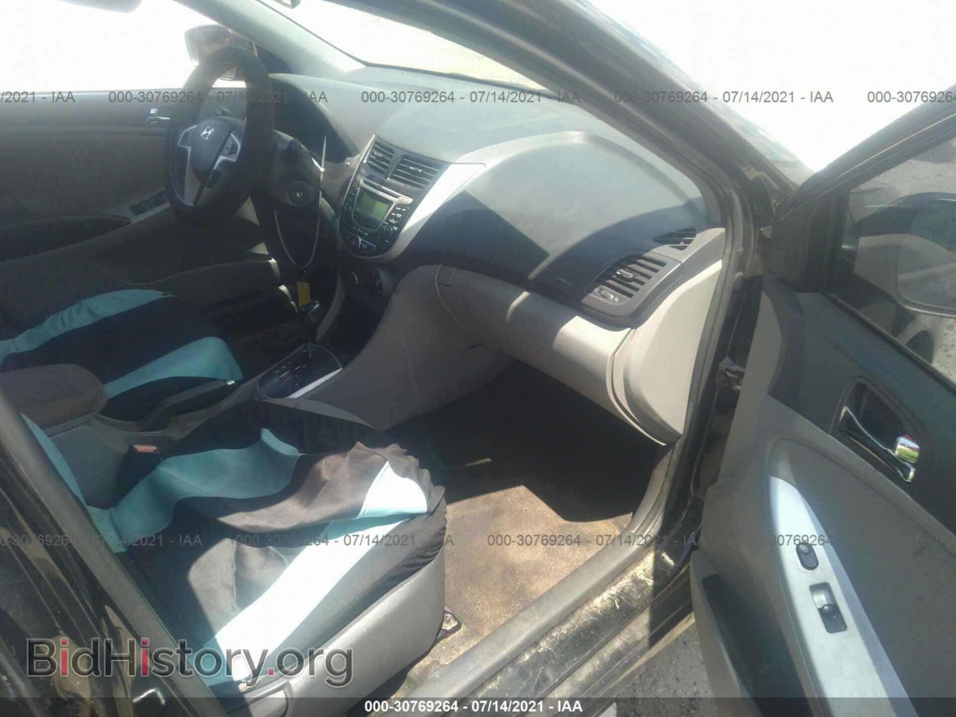 2012 HYUNDAI ACCENT - VIN: KMHCU5AE1CU018010 - Фото 5