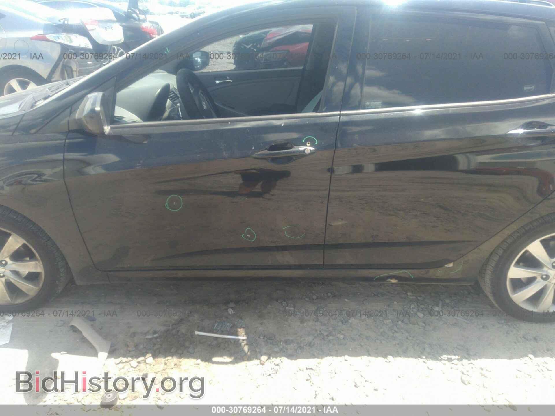 2012 HYUNDAI ACCENT - VIN: KMHCU5AE1CU018010 - Фото 6