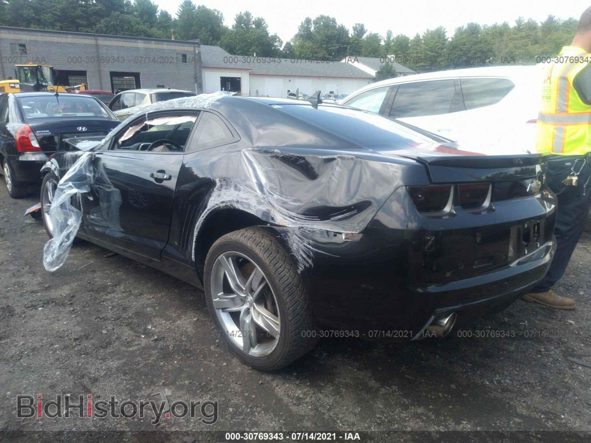 2012 CHEVROLET CAMARO - VIN: 2G1FT1EW3C9122696 - Фото 3
