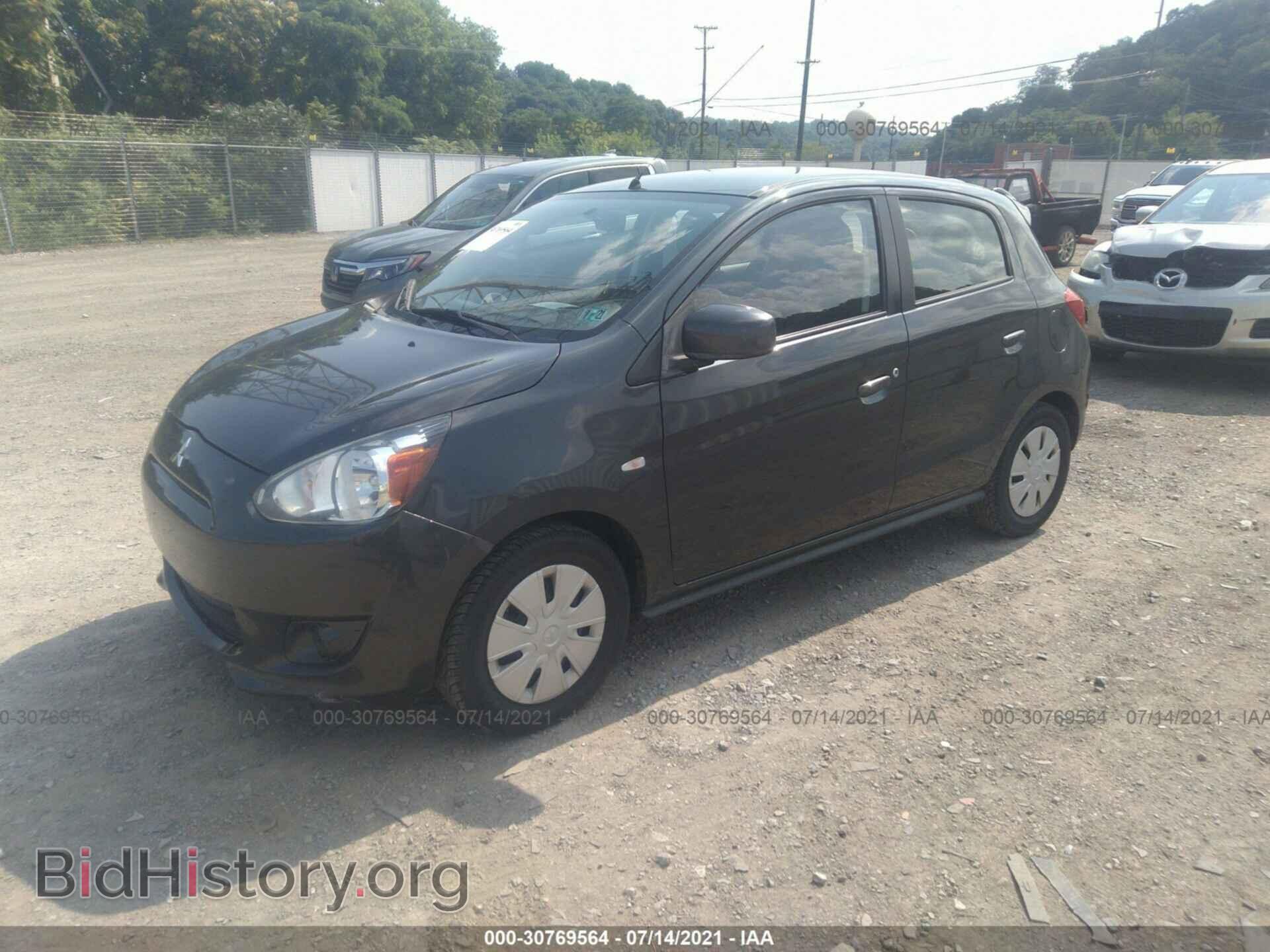 2014 MITSUBISHI MIRAGE - VIN: ML32A3HJXEH006405 - Фото 2