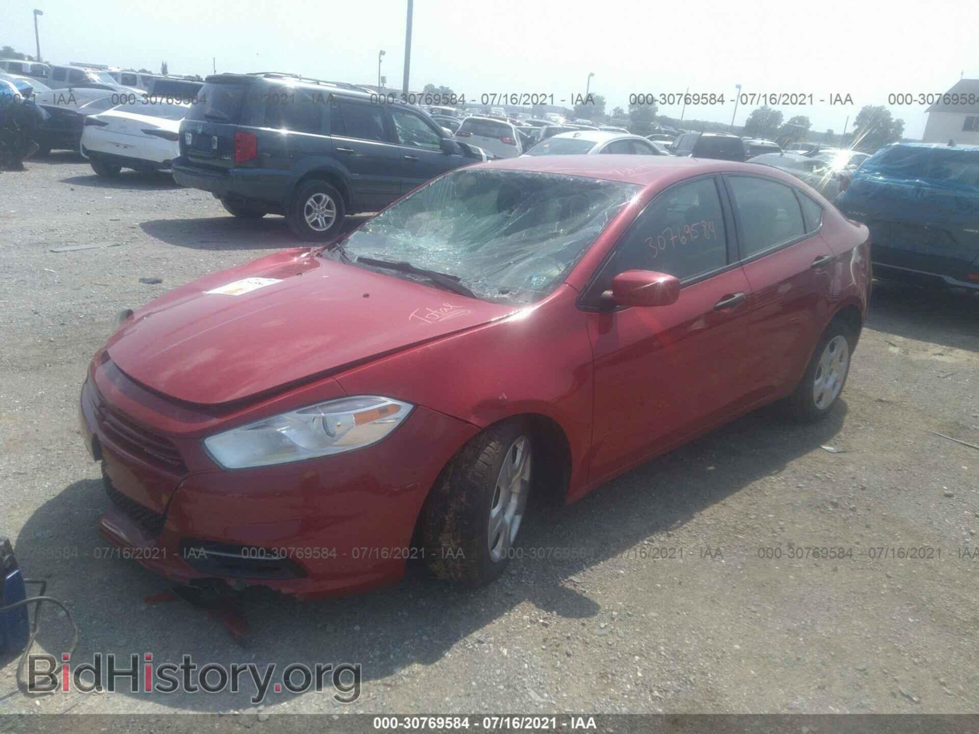 2013 DODGE DART - VIN: 1C3CDFAAXDD155959 - Фото 2