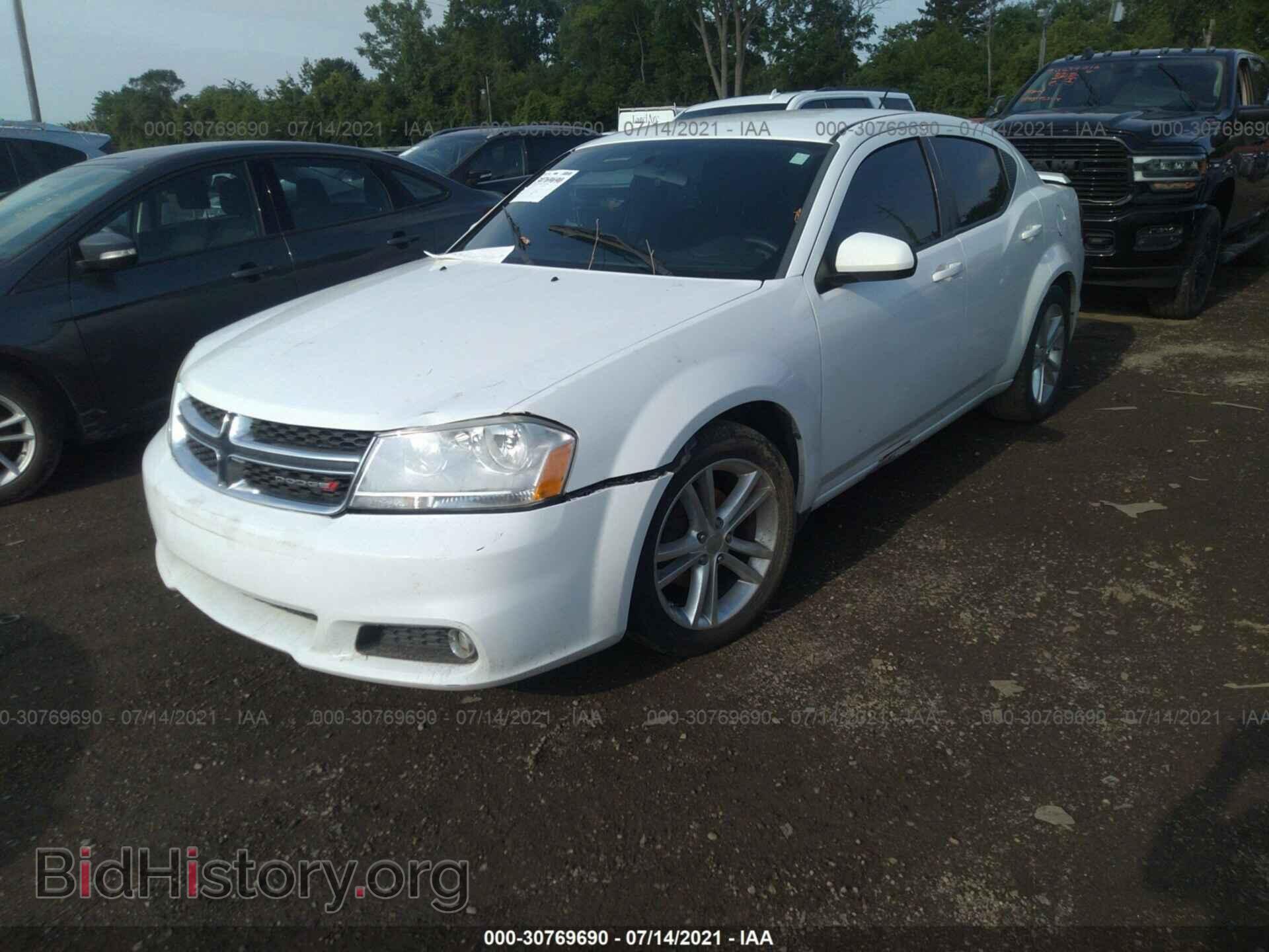 2013 DODGE AVENGER - VIN: 1C3CDZCBXDN759593 - Фото 2