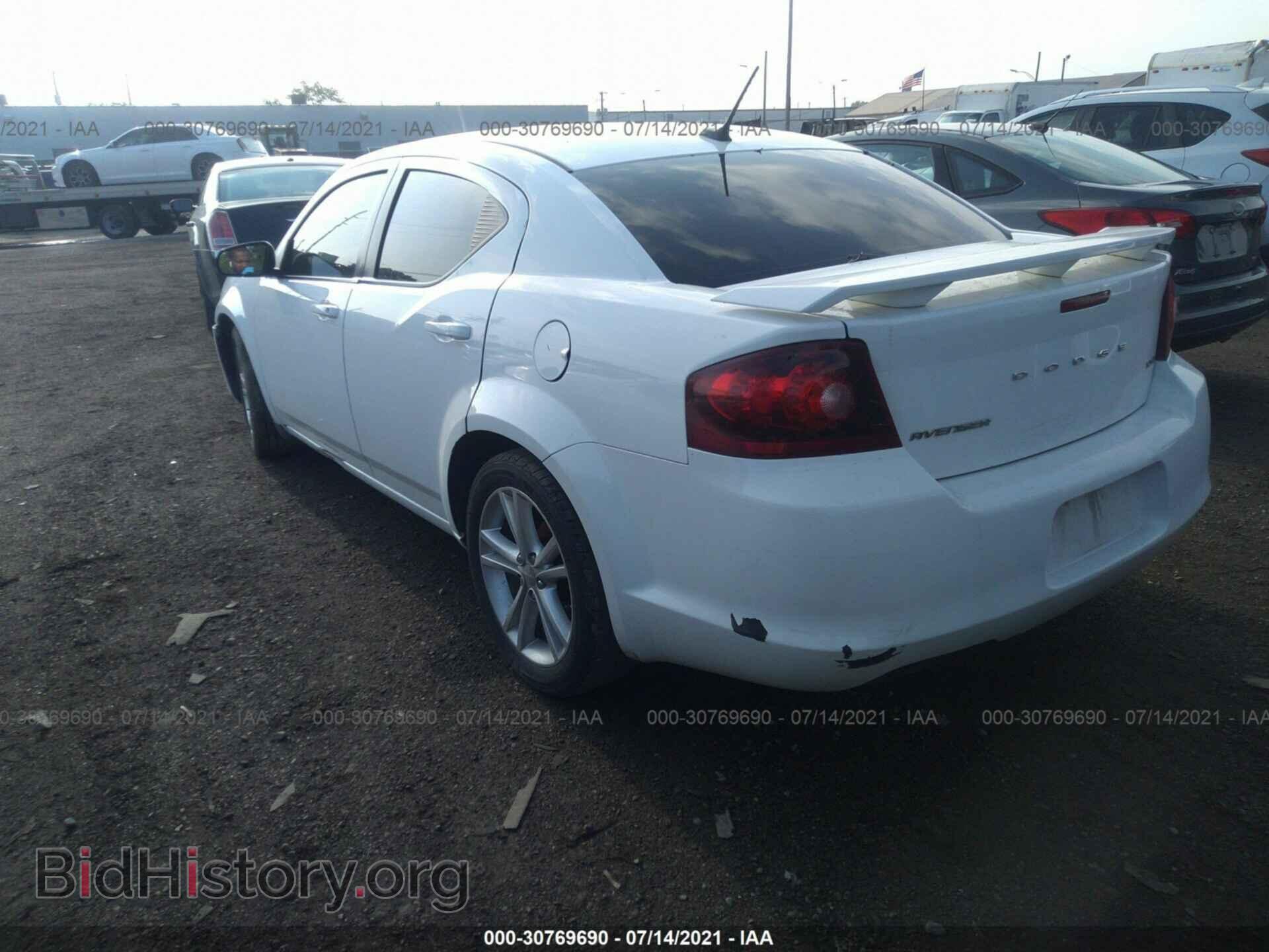 2013 DODGE AVENGER - VIN: 1C3CDZCBXDN759593 - Фото 3