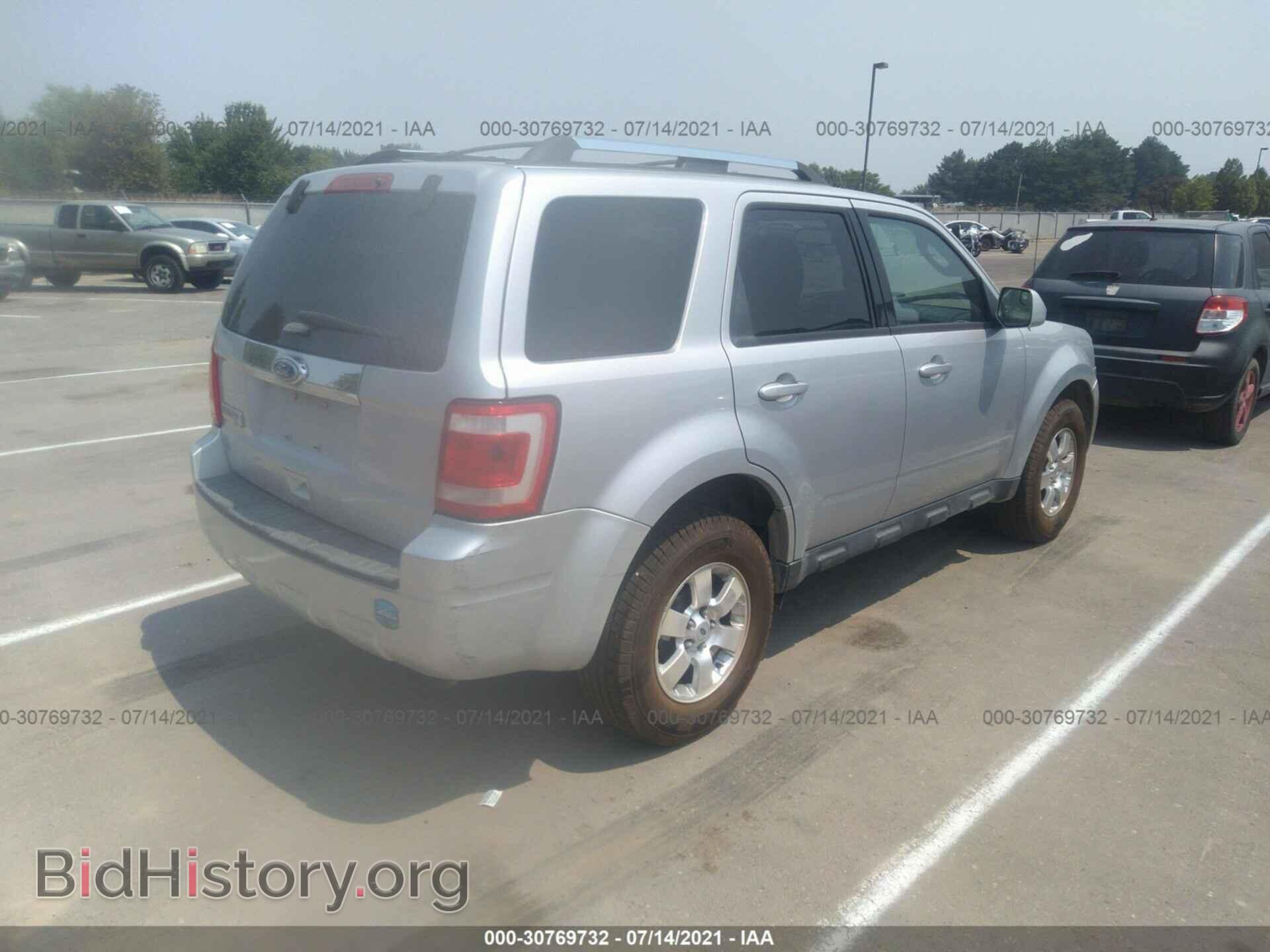 2011 FORD ESCAPE - VIN: 1FMCU9E78BKB67253 - Фото 4