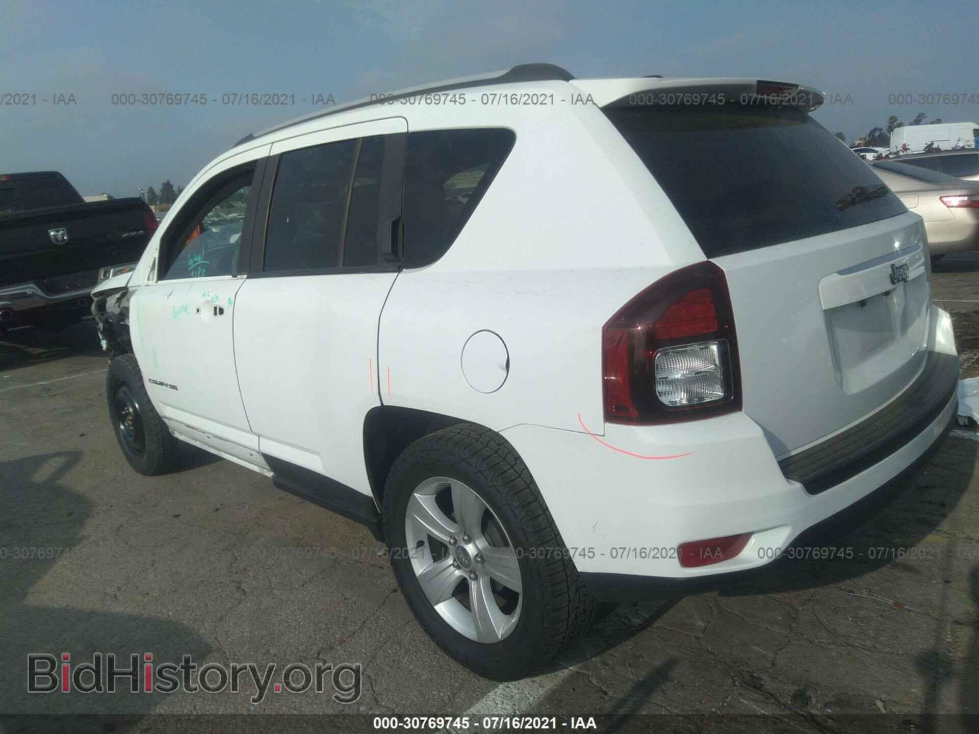 2016 JEEP COMPASS - VIN: 1C4NJCBA4GD615695 - Фото 3