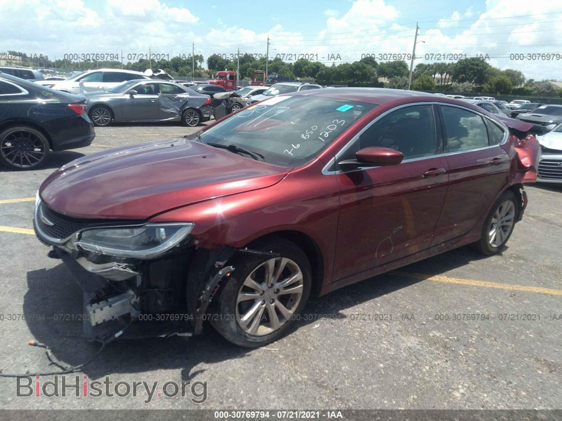 2016 CHRYSLER 200 - VIN: 1C3CCCAB1GN171203 - Фото 2