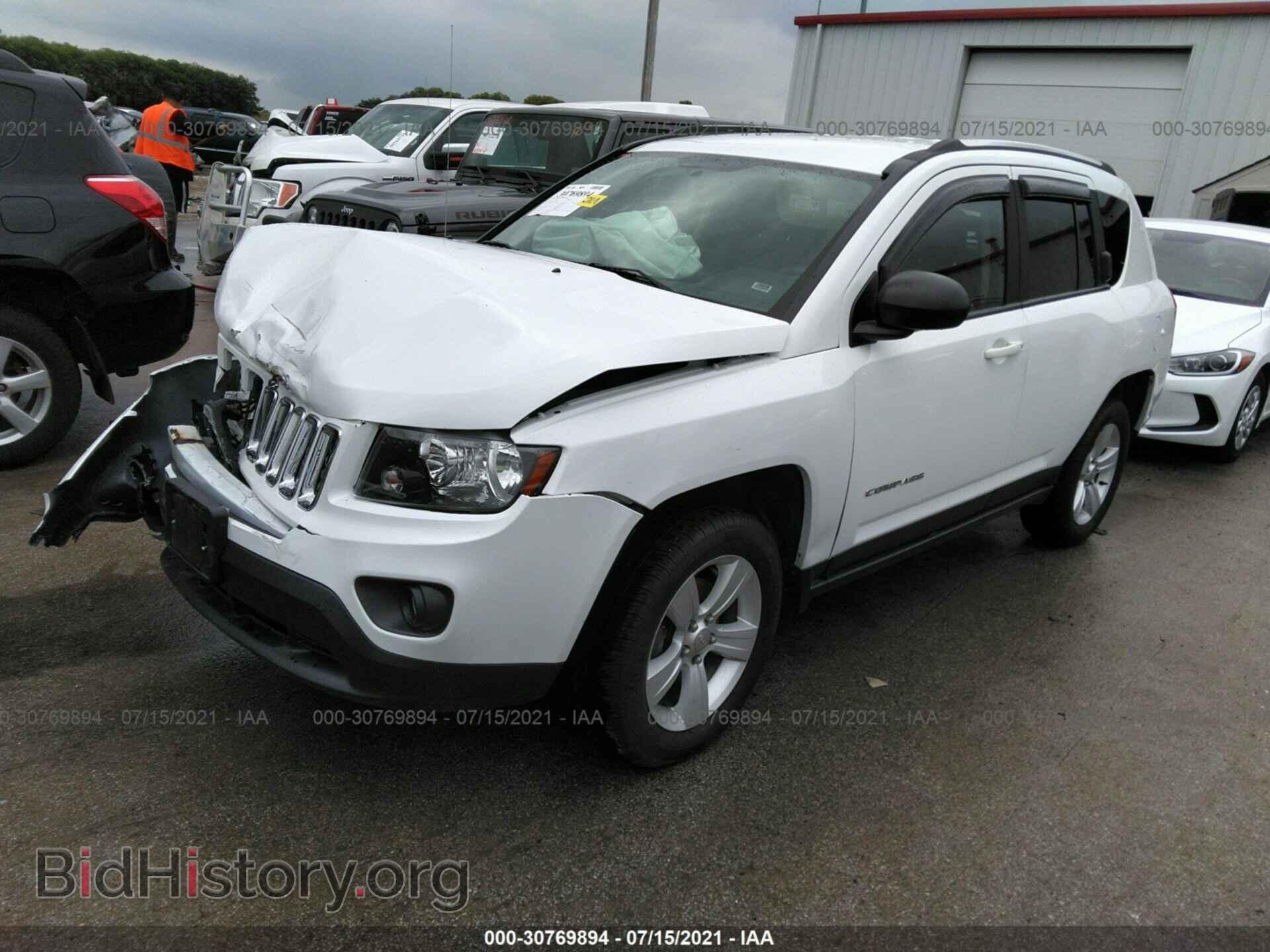 2015 JEEP COMPASS - VIN: 1C4NJDBB2FD257168 - Фото 2