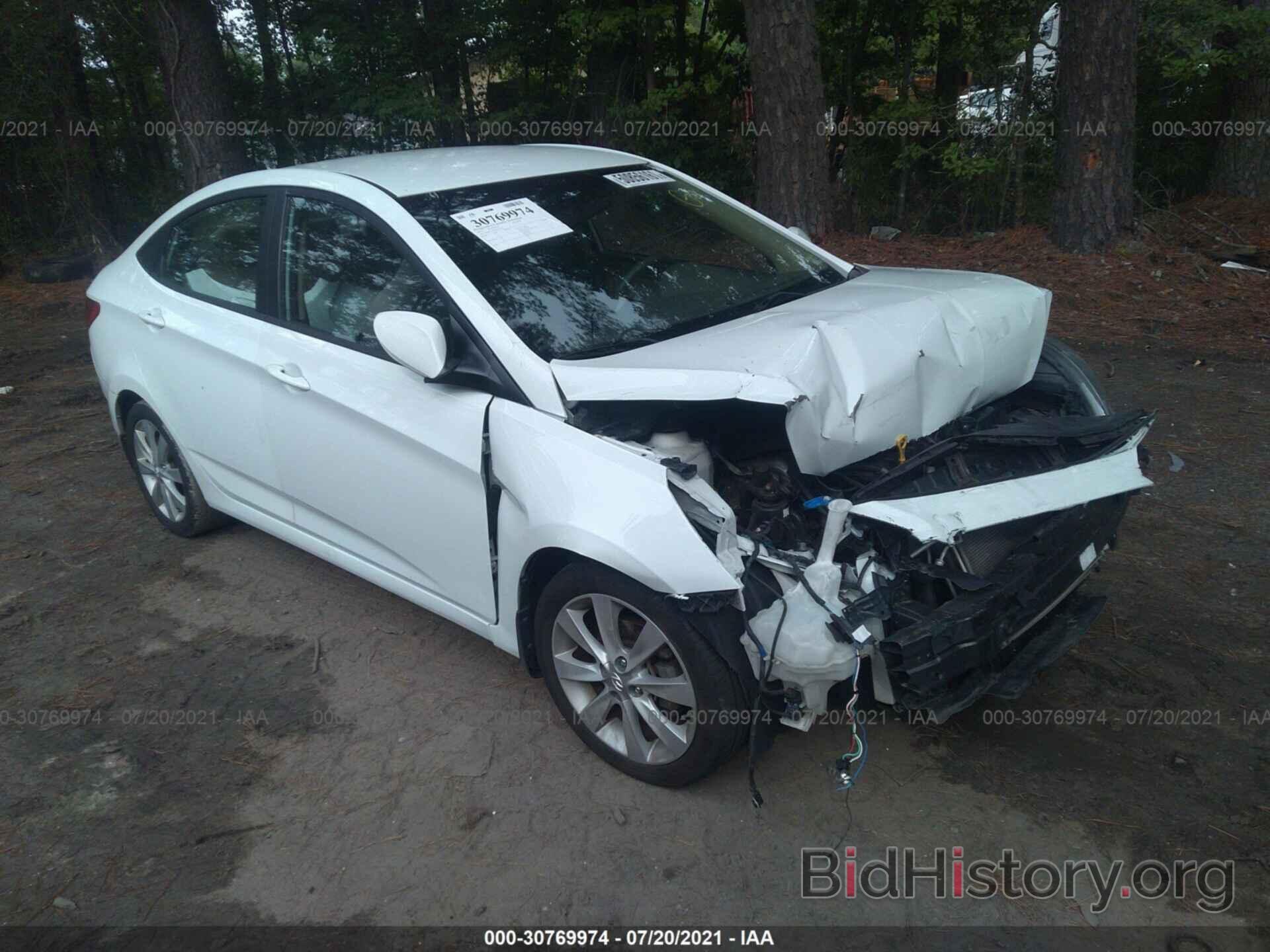 Photo KMHCU4AE7DU461953 - HYUNDAI ACCENT 2013