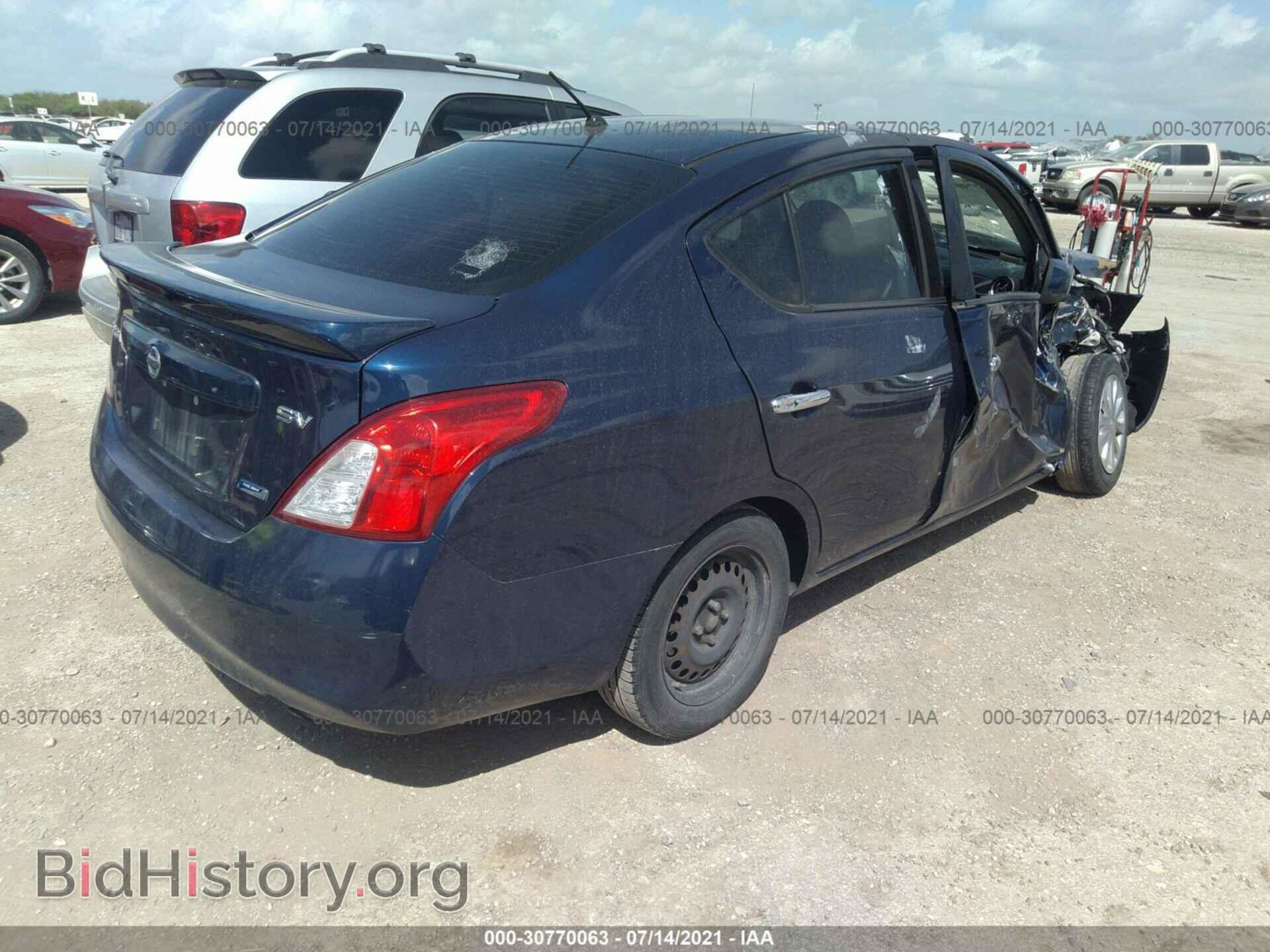 2014 NISSAN VERSA - VIN: 3N1CN7AP1EK449547 - Фото 4