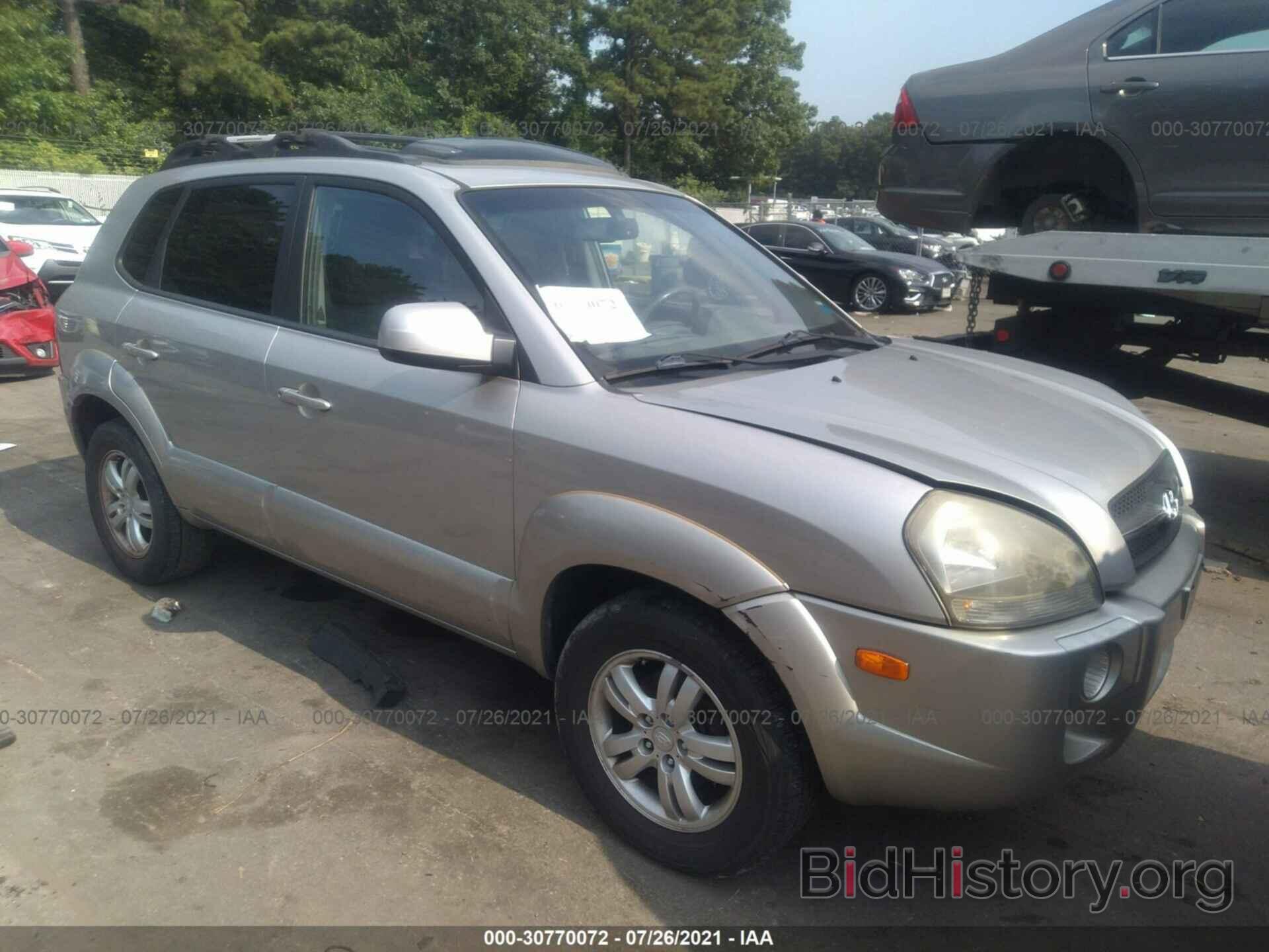 Photo KM8JN72D36U350220 - HYUNDAI TUCSON 2006