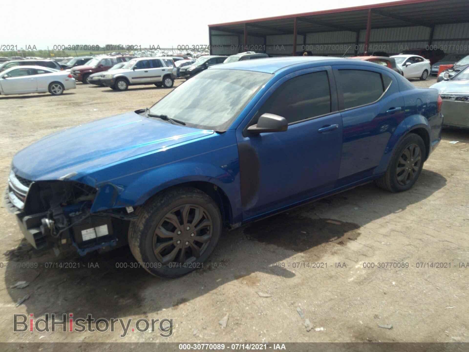 2012 DODGE AVENGER - VIN: 1C3CDZAB1CN293666 - Фото 2