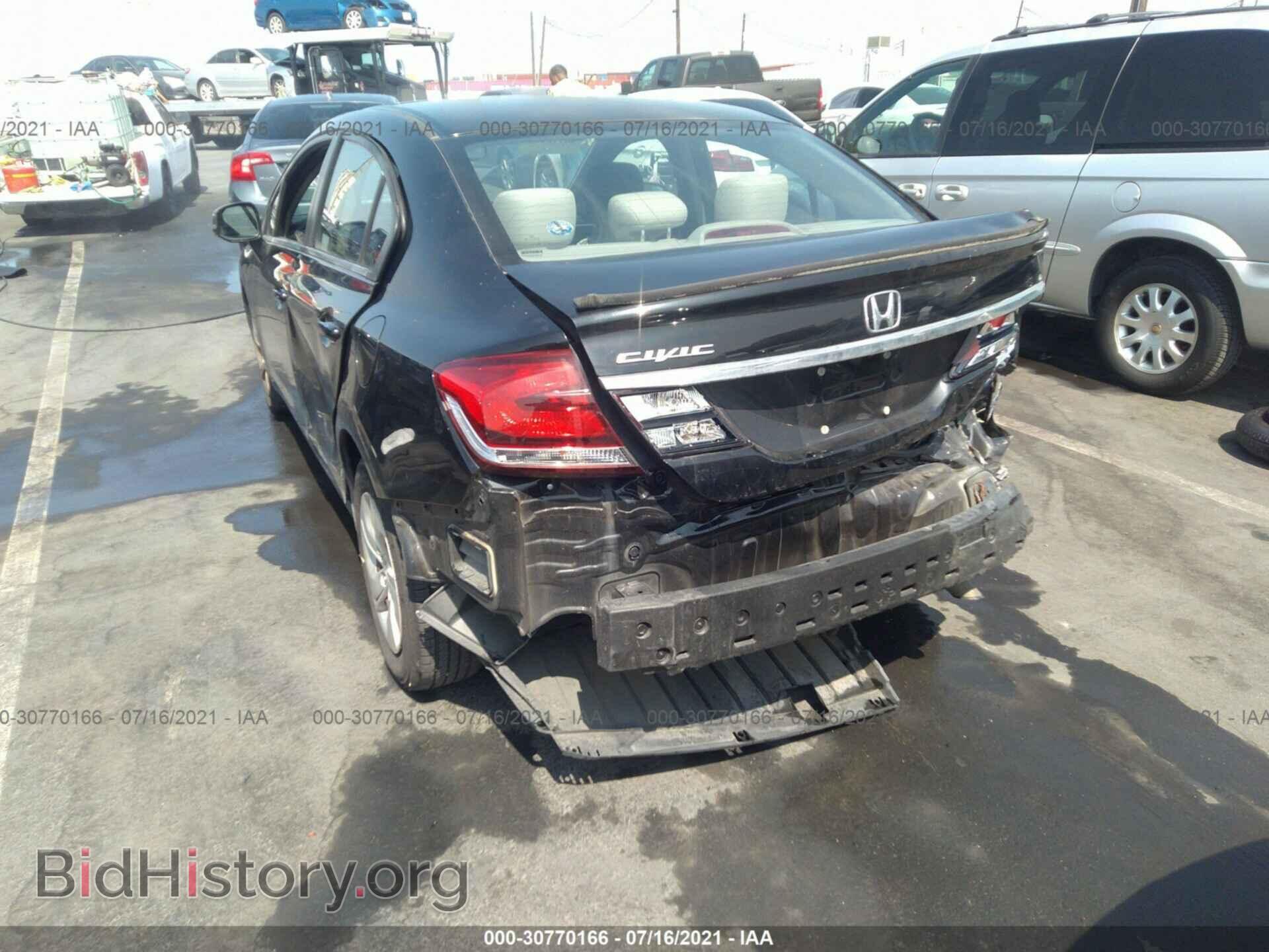2013 HONDA CIVIC SDN - VIN: 19XFB2F5XDE222996 - Фото 6
