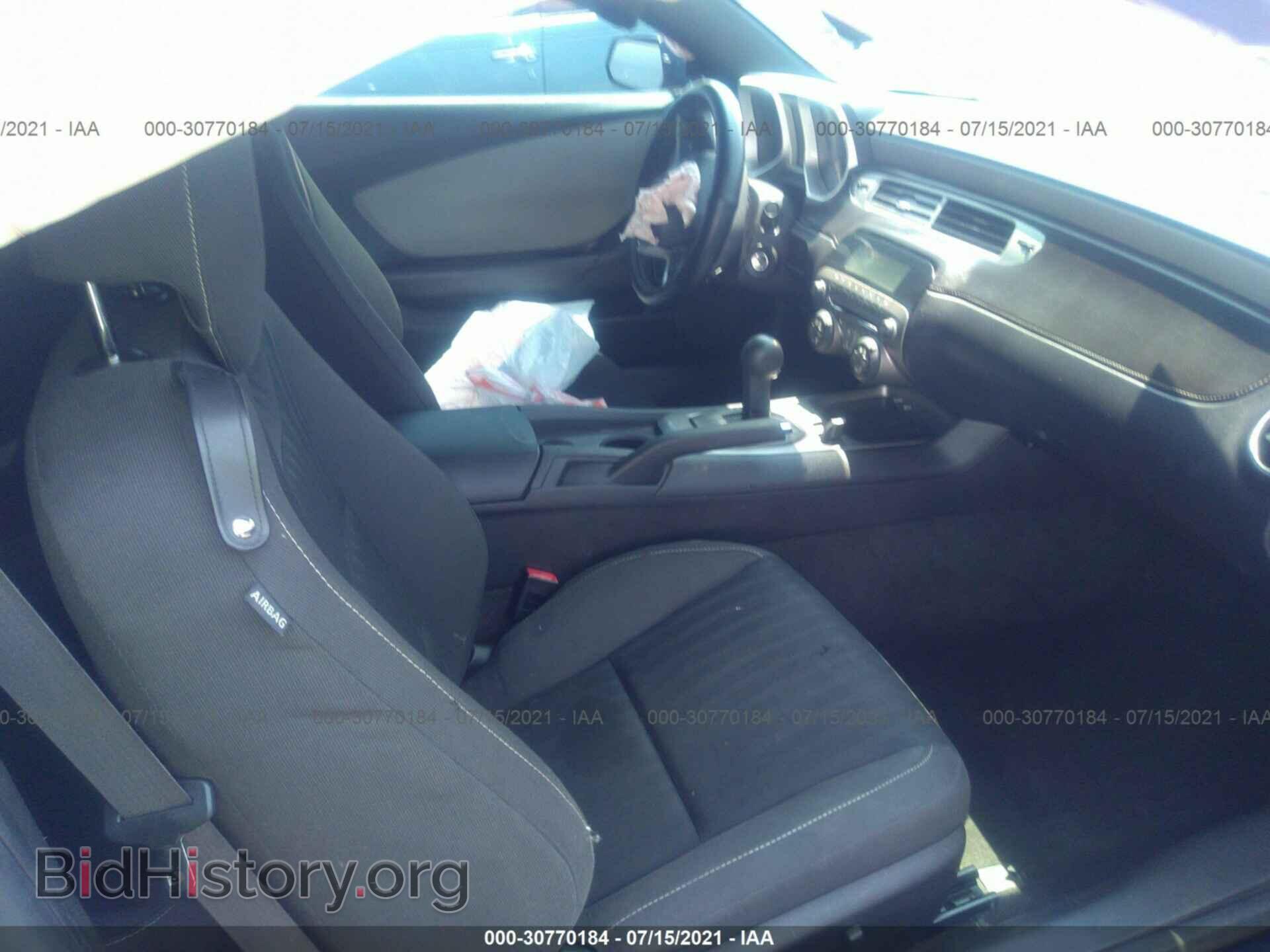 2012 CHEVROLET CAMARO - VIN: 2G1FA1E32C9173618 - Фото 5