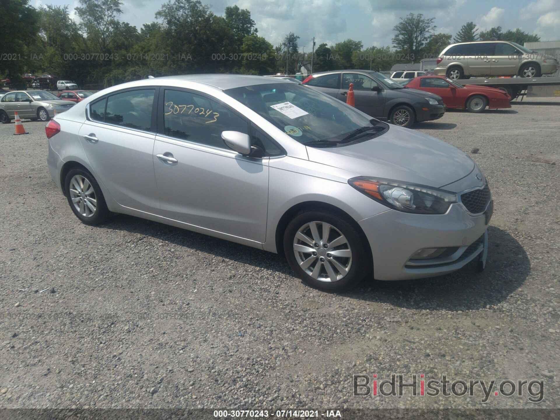 Photo KNAFX4A89F5391160 - KIA FORTE 2015