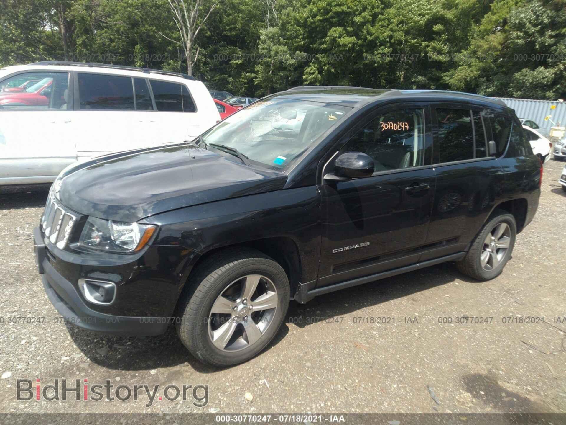 2017 JEEP COMPASS - VIN: 1C4NJDEB1HD126280 - Фото 2