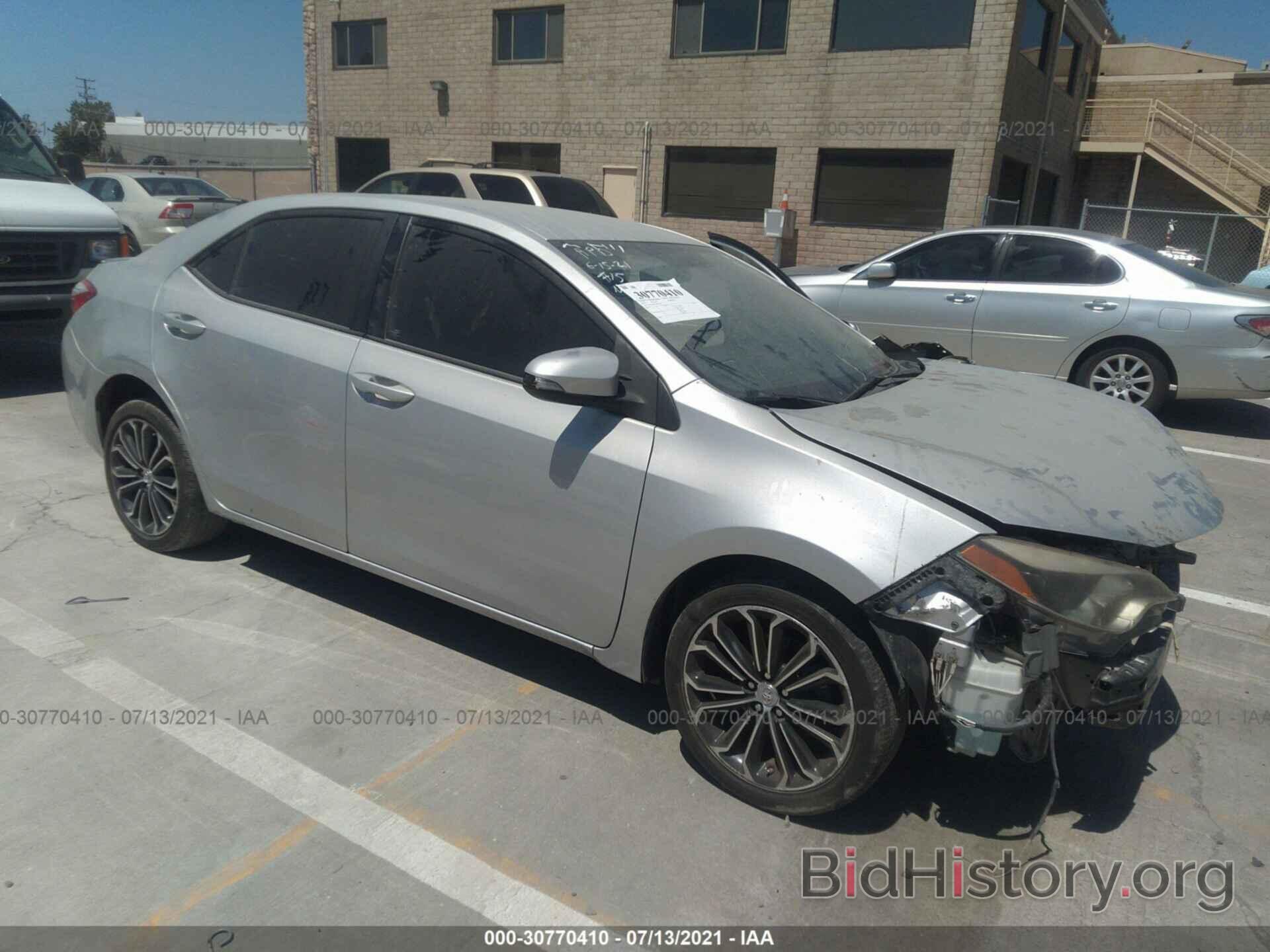 Photo 5YFBURHE2GP395834 - TOYOTA COROLLA 2016