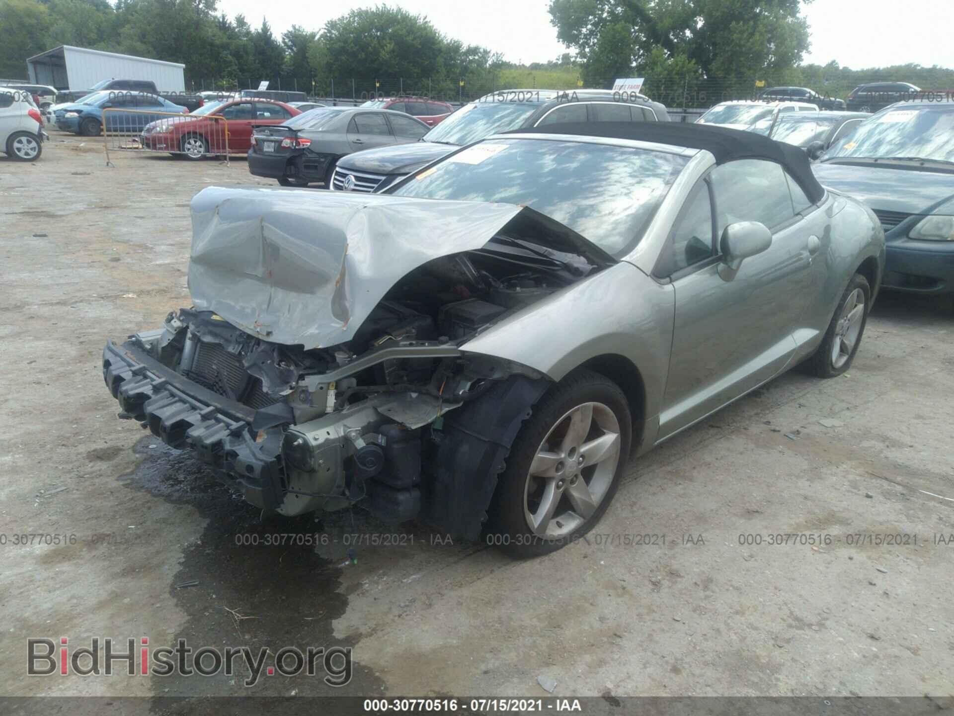 2008 MITSUBISHI ECLIPSE - VIN: 4A3AL25F48E039125 - Photo 2