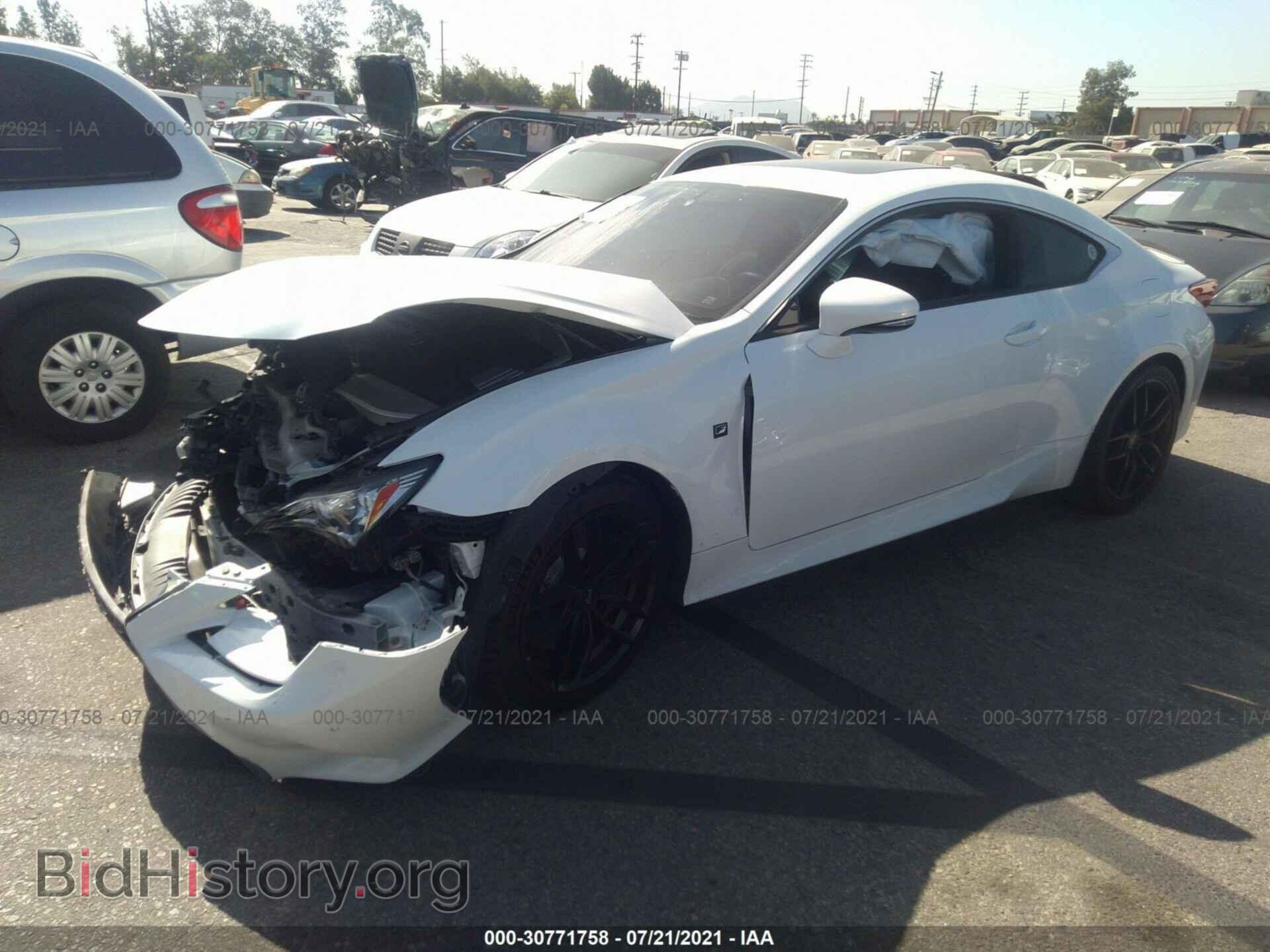 2017 LEXUS RC - VIN: JTHHE5BC9H5017787 - Фото 2