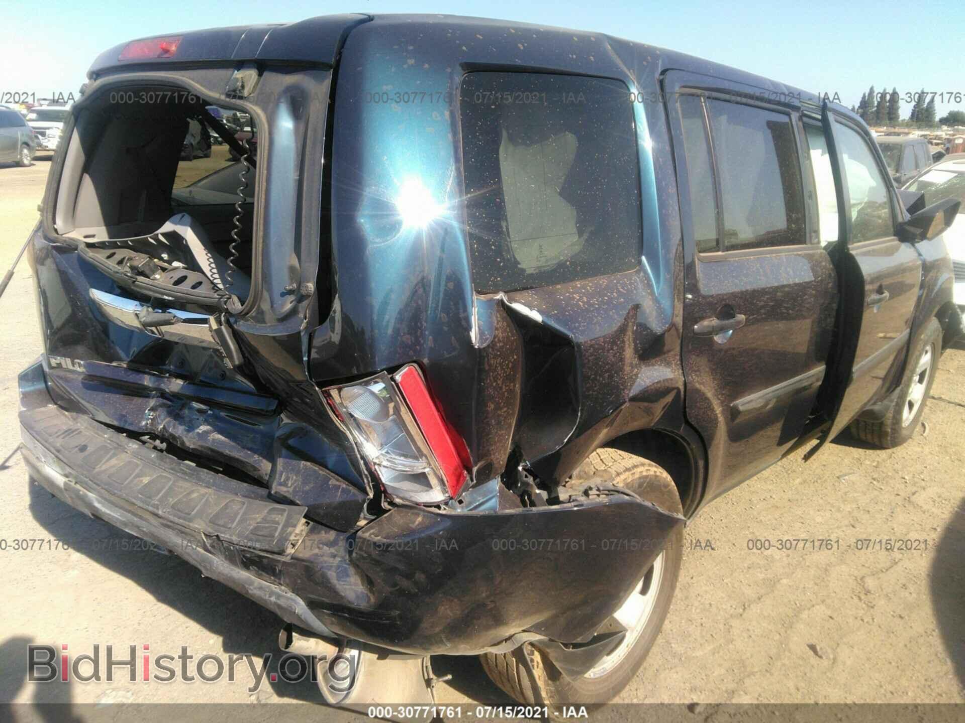 2010 HONDA PILOT - VIN: 5FNYF3H29AB009520 - Фото 4