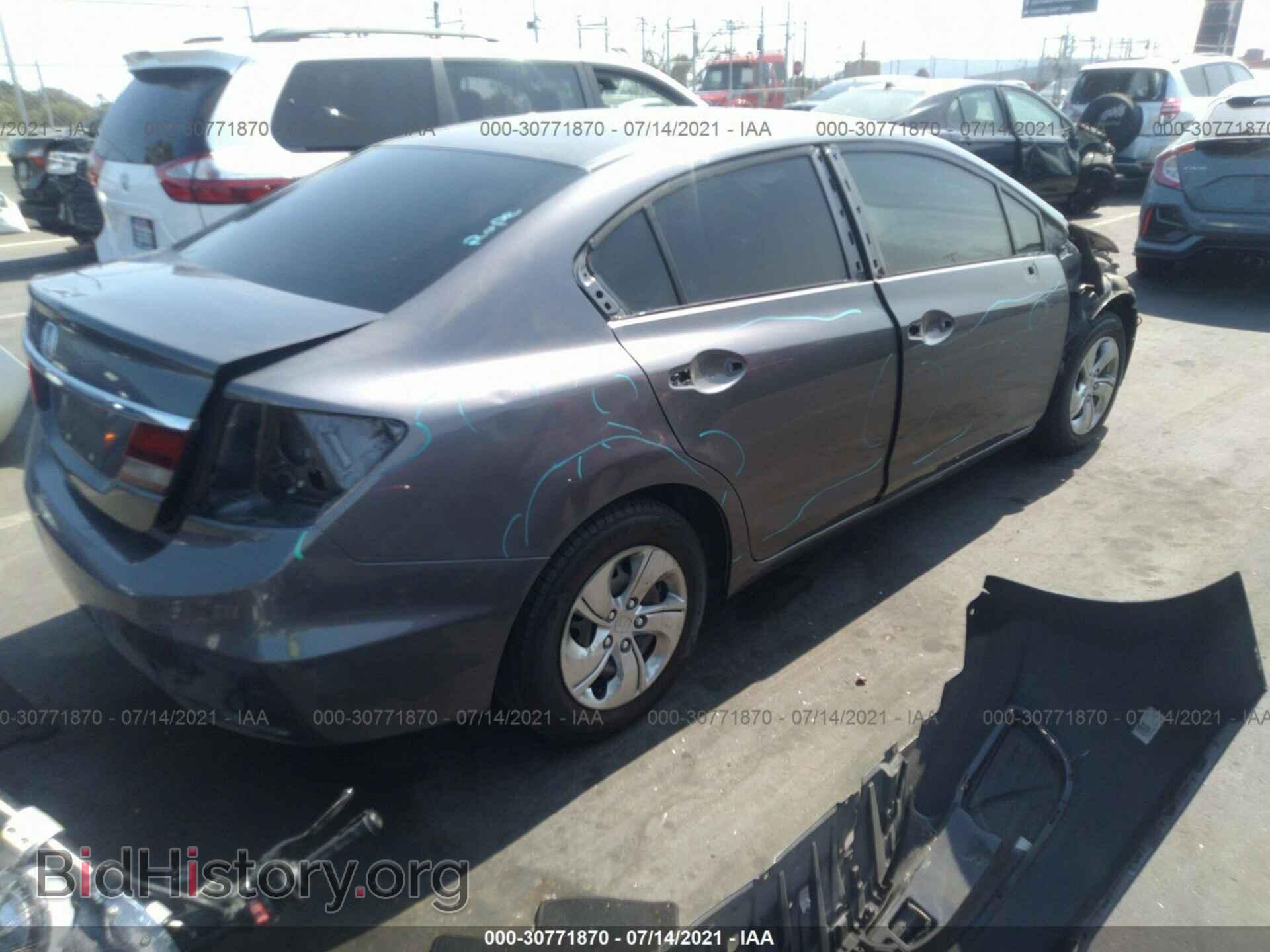 2014 HONDA CIVIC SEDAN - VIN: 19XFB2F5XEE222000 - Фото 4