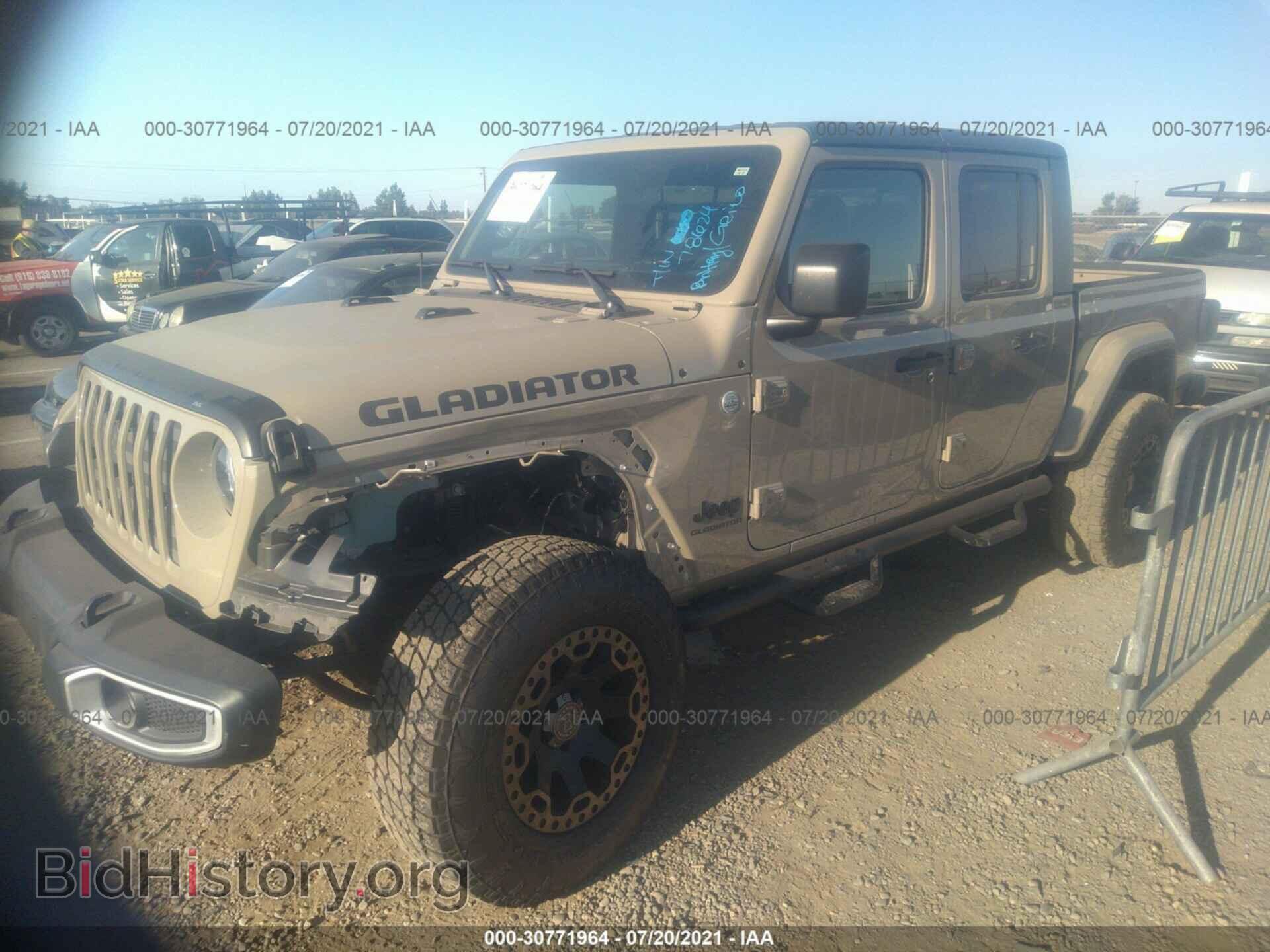 2020 JEEP GLADIATOR - VIN: 1C6HJTAGXLL173399 - Фото 2
