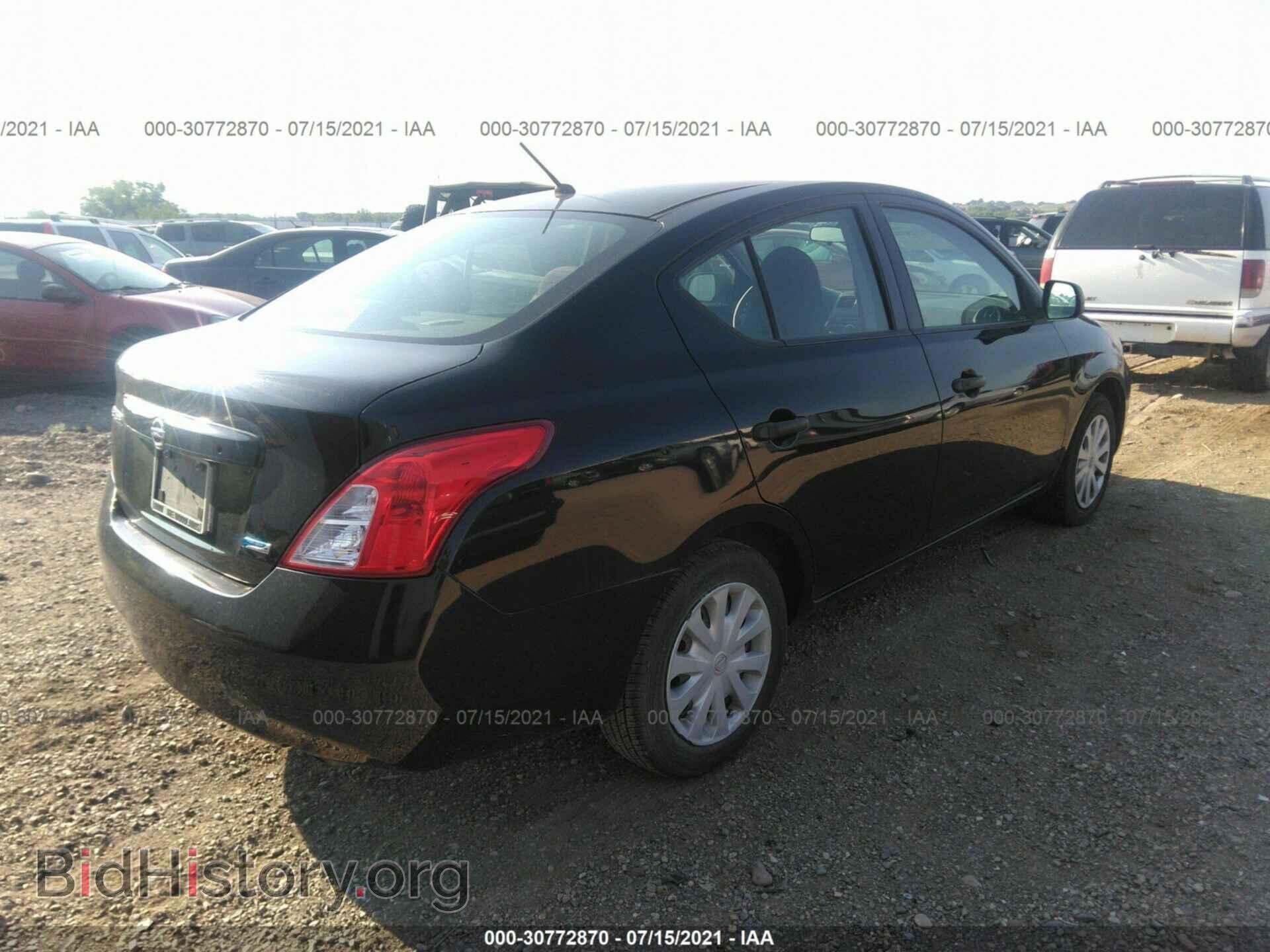 2012 NISSAN VERSA - VIN: 3N1CN7AP7CL834666 - Фото 4