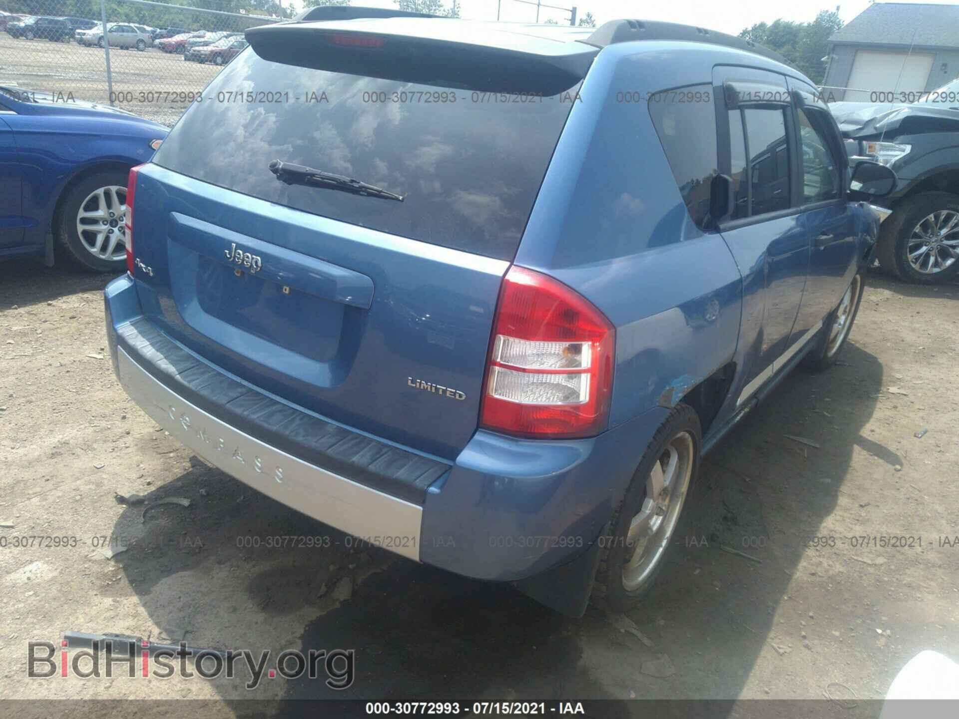 2007 JEEP COMPASS - VIN: 1J8FF57W37D153399 - Фото 4