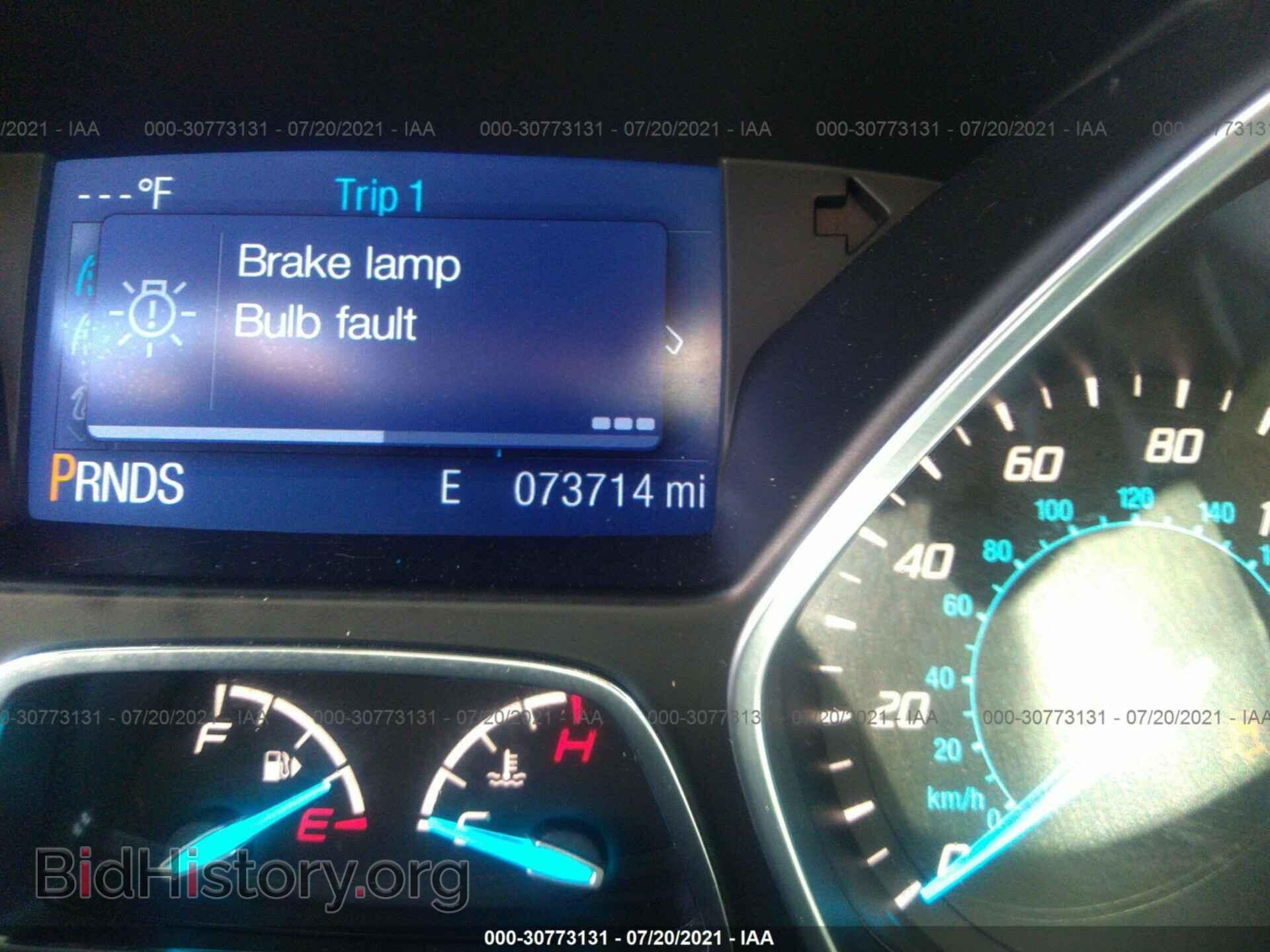 2014 FORD ESCAPE - VIN: 1FMCU0GX3EUB98704 - Фото 7