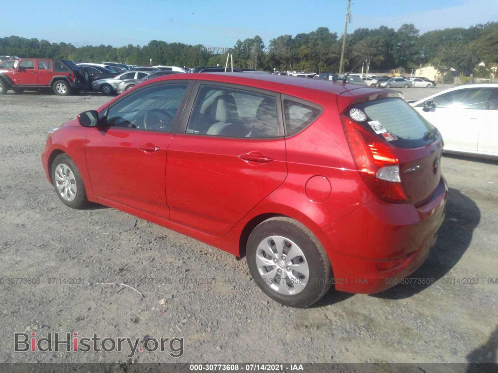 2017 HYUNDAI ACCENT - VIN: KMHCT5AE3HU338780 - Фото 3