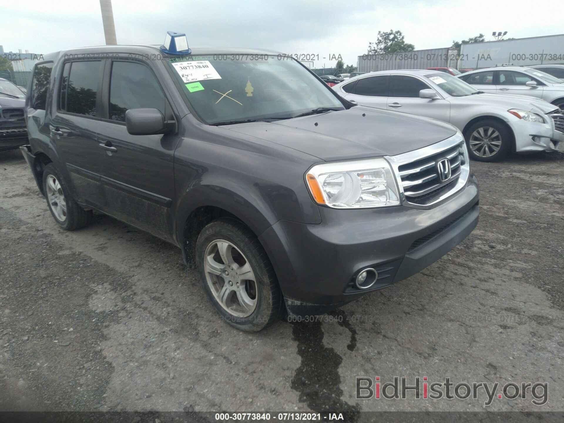 Photo 5FNYF4H51EB054926 - HONDA PILOT 2014