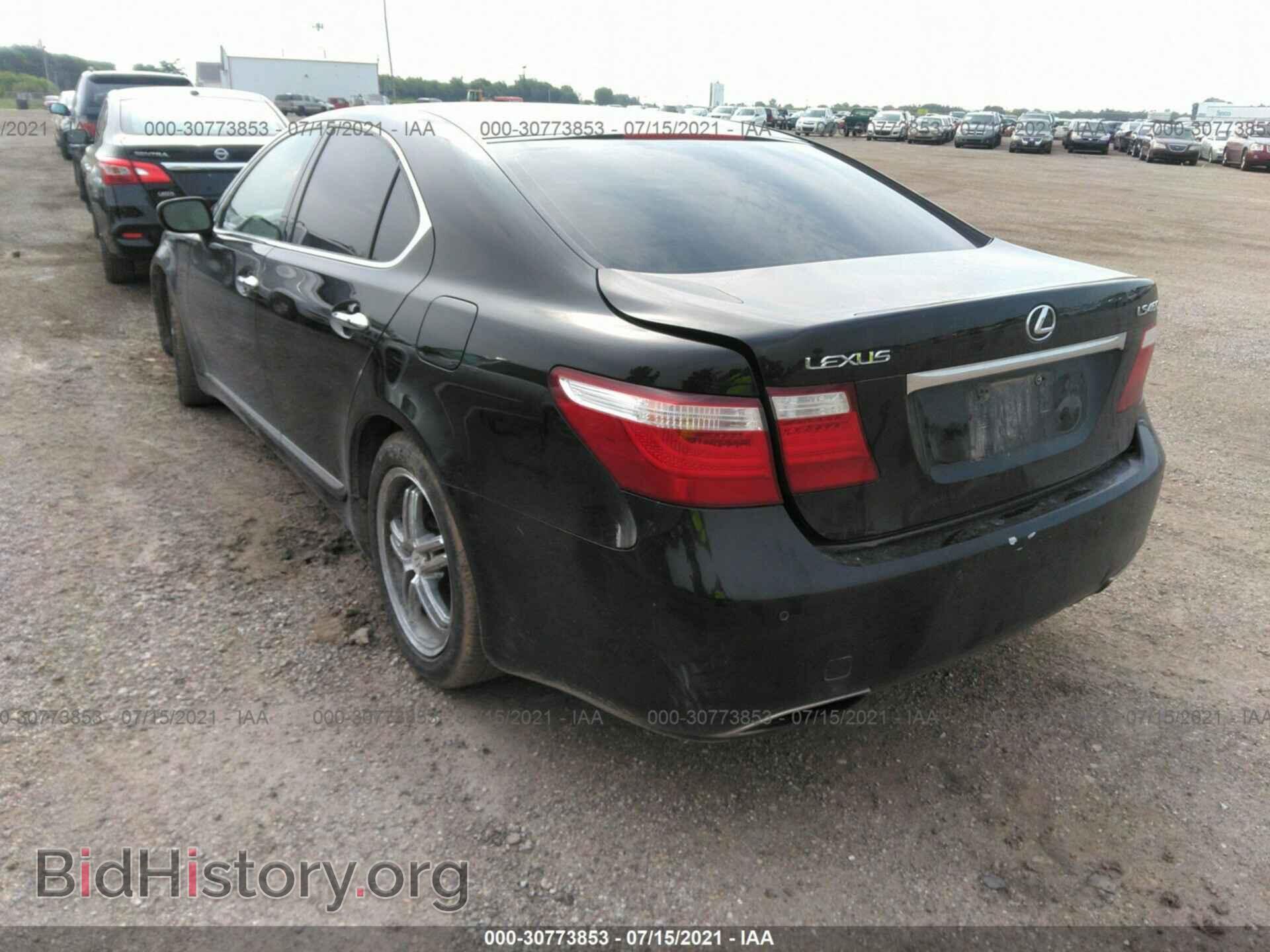 2008 LEXUS LS 460 - VIN: JTHBL46F585070397 - Фото 3
