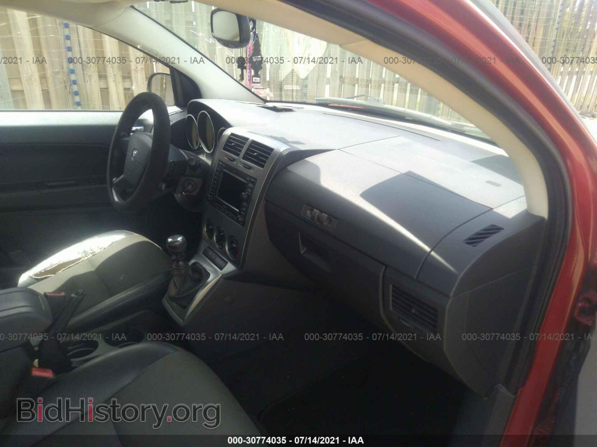 2008 DODGE CALIBER - VIN: 1B3HB68F98D664926 - Photo 5
