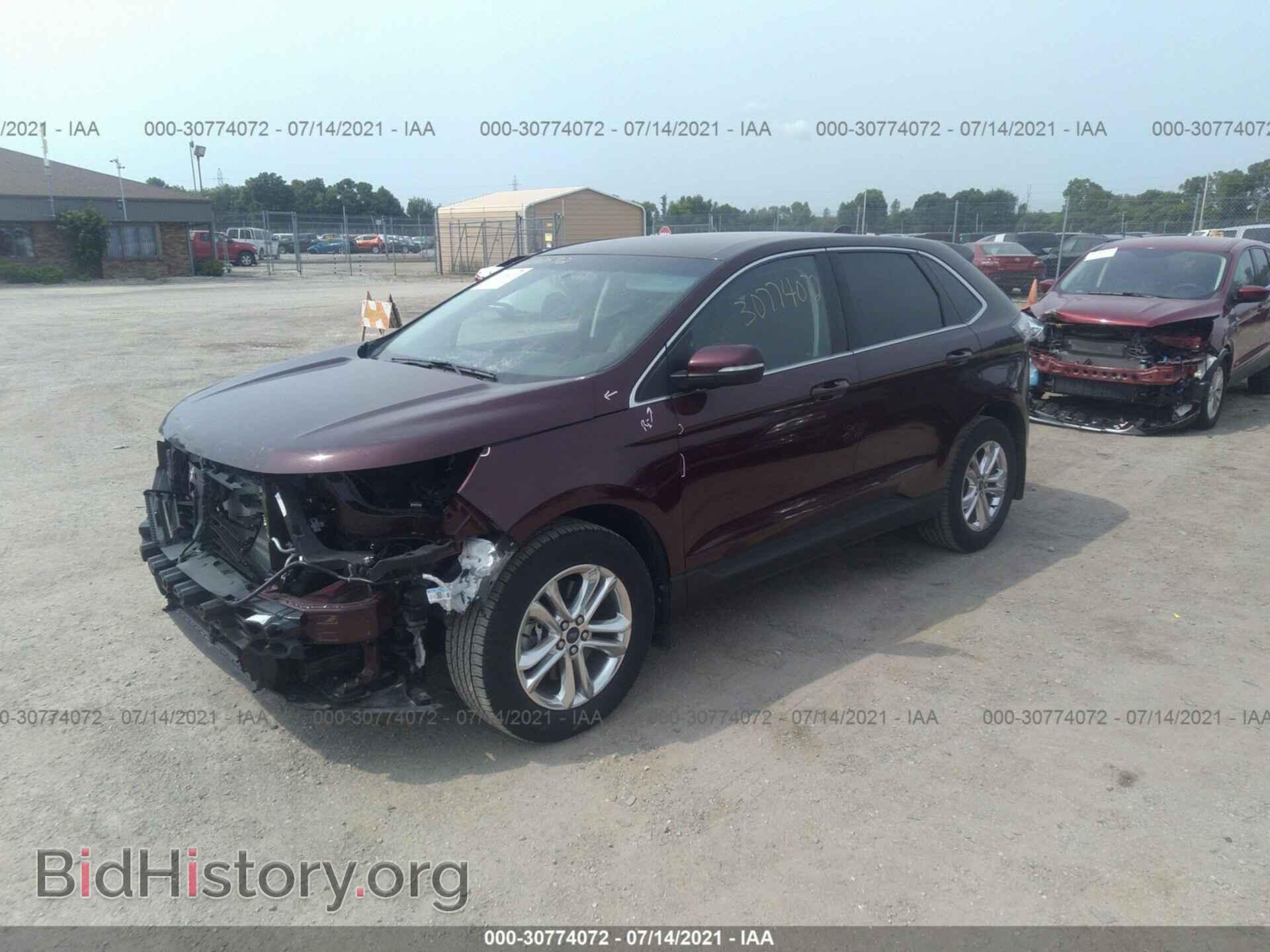2018 FORD EDGE - VIN: 2FMPK4J90JBB23905 - Фото 2