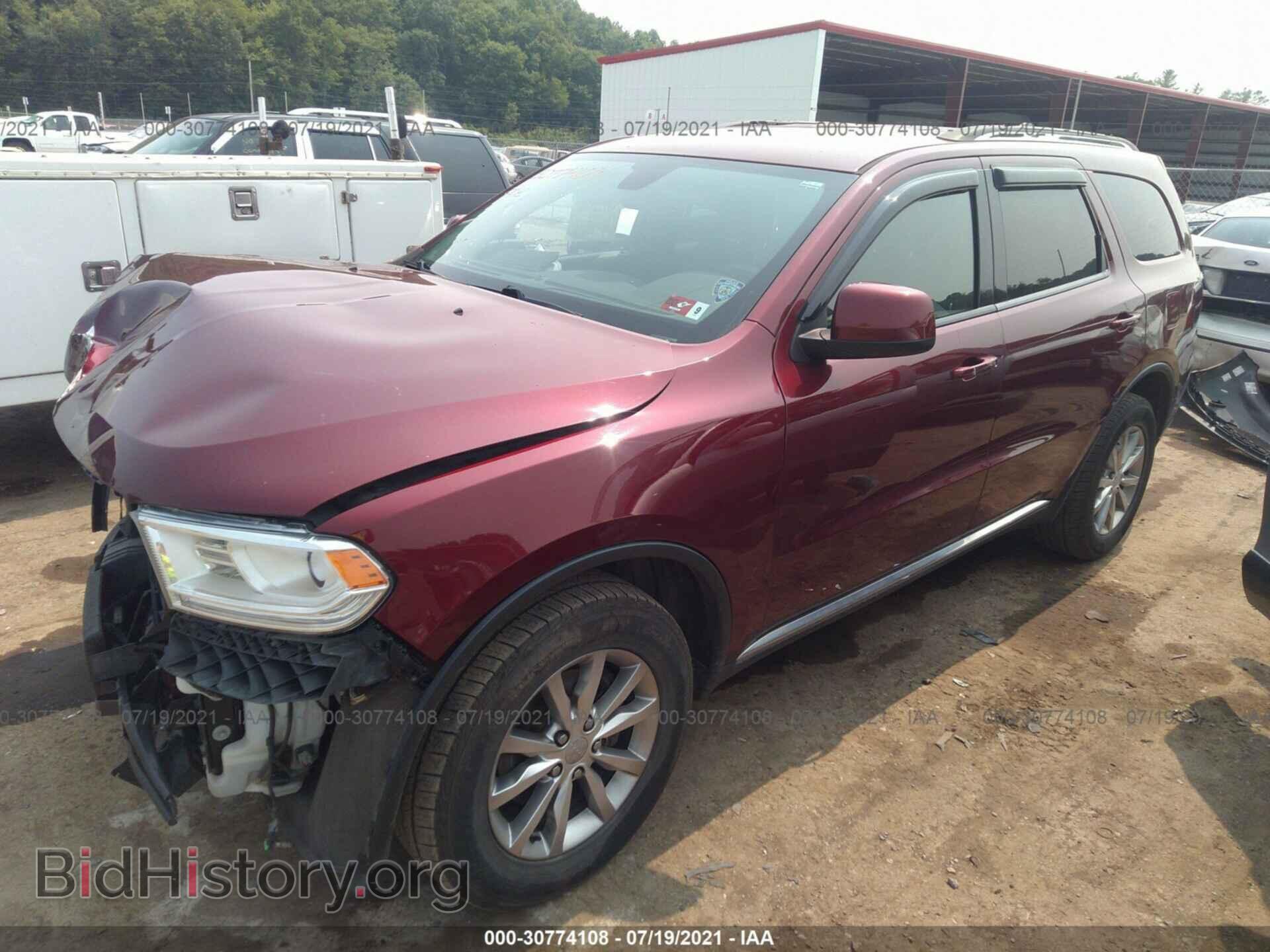 2017 DODGE DURANGO - VIN: 1C4RDJAGXHC615386 - Фото 2