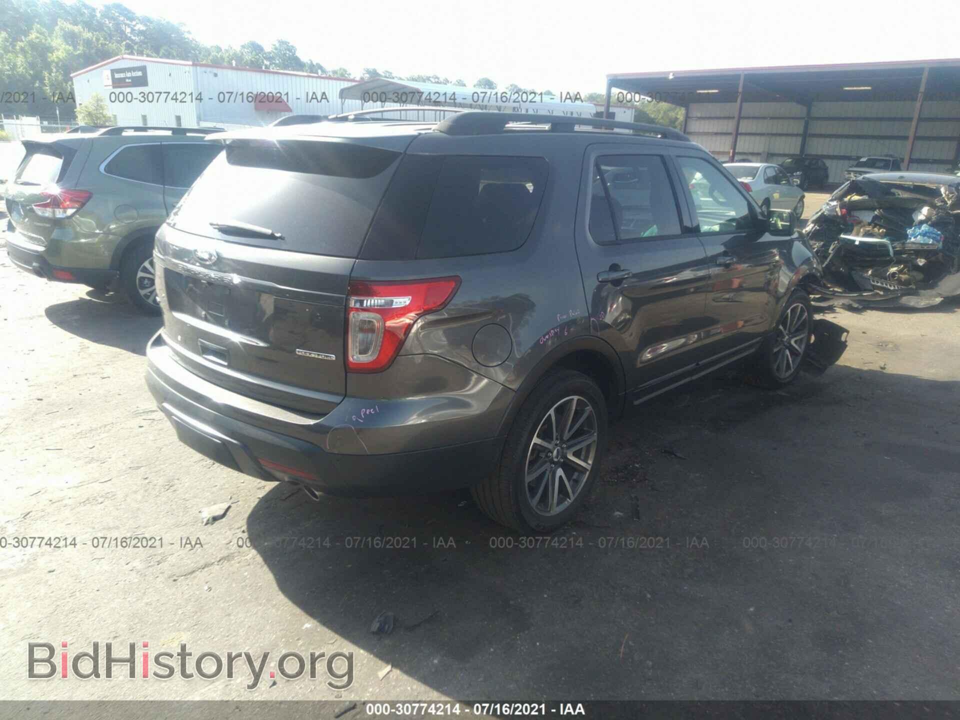 2015 FORD EXPLORER - VIN: 1FM5K7D89FGB37426 - Photo 4