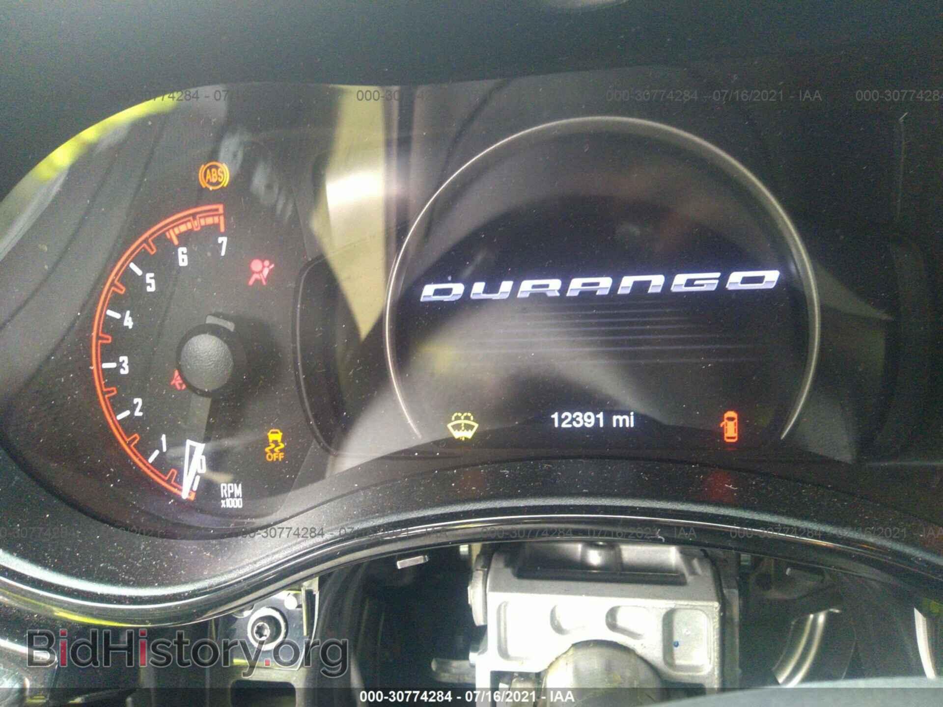 2021 DODGE DURANGO - VIN: 1C4SDJCT4MC557555 - Photo 7
