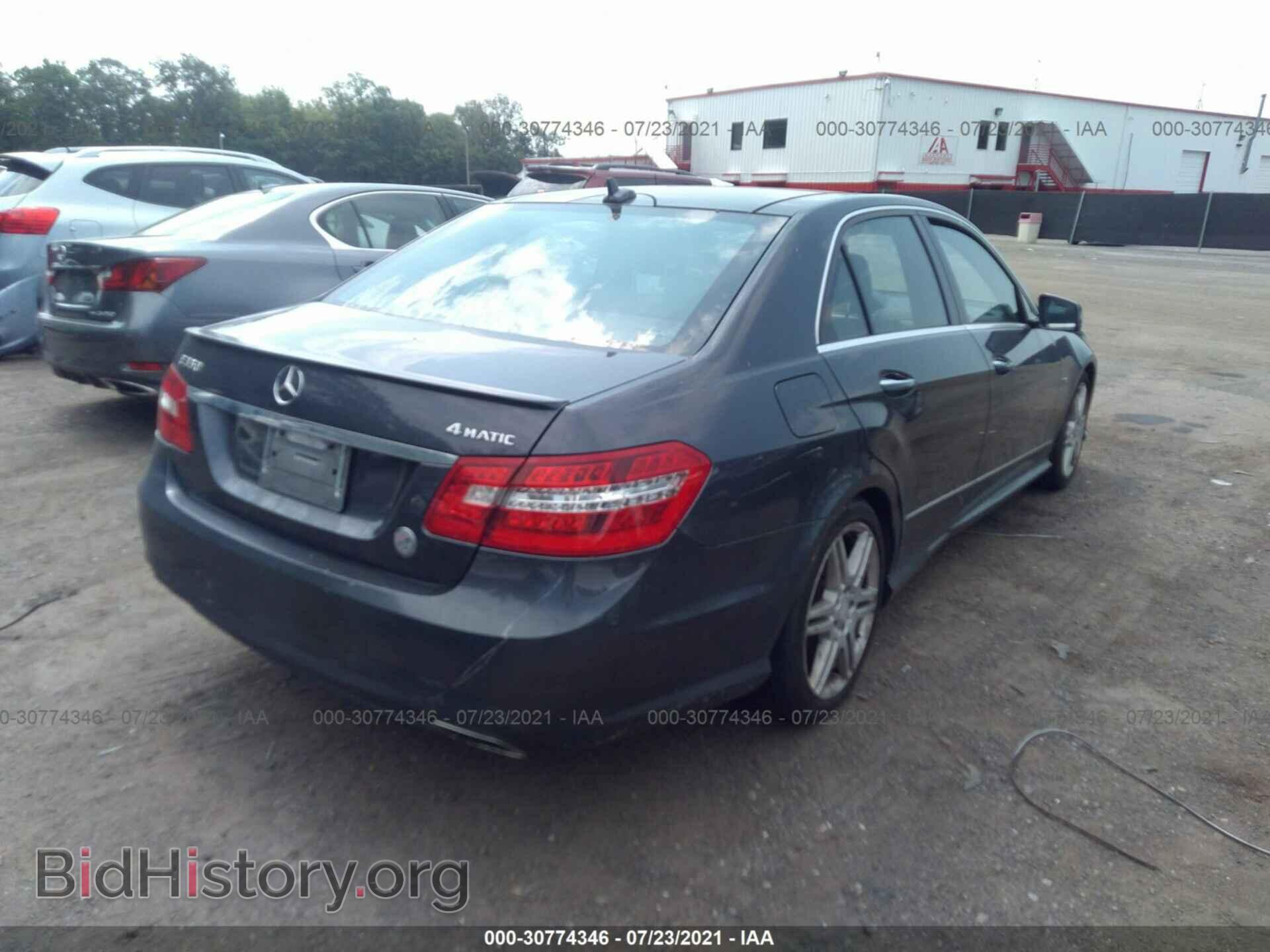 2012 MERCEDES-BENZ E-CLASS - VIN: WDDHF8JB1CA622014 - Photo 4