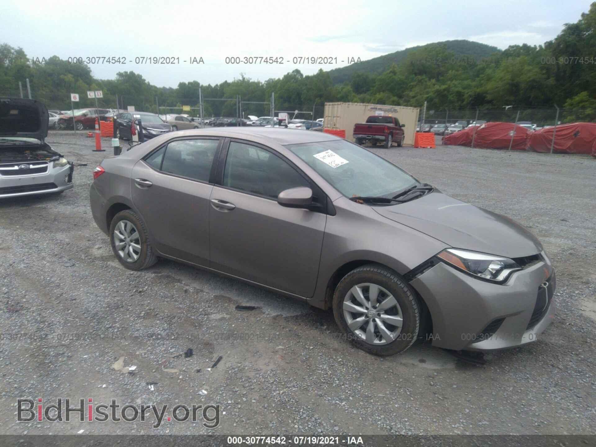 Photo 2T1BURHE5EC117698 - TOYOTA COROLLA 2014