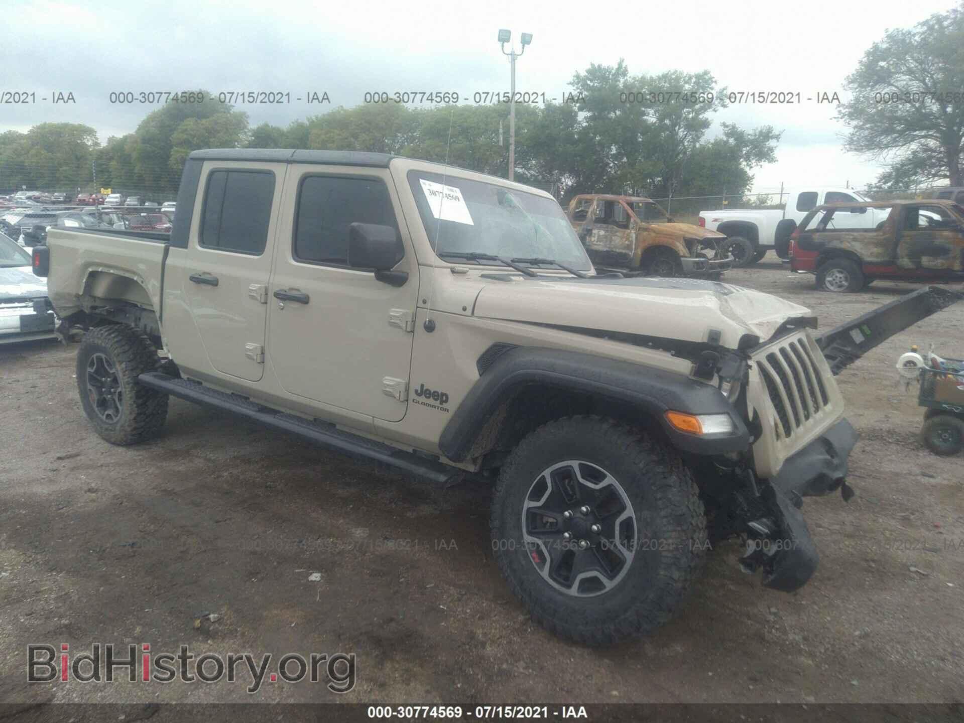 Photo 1C6HJTAG8LL164717 - JEEP GLADIATOR 2020