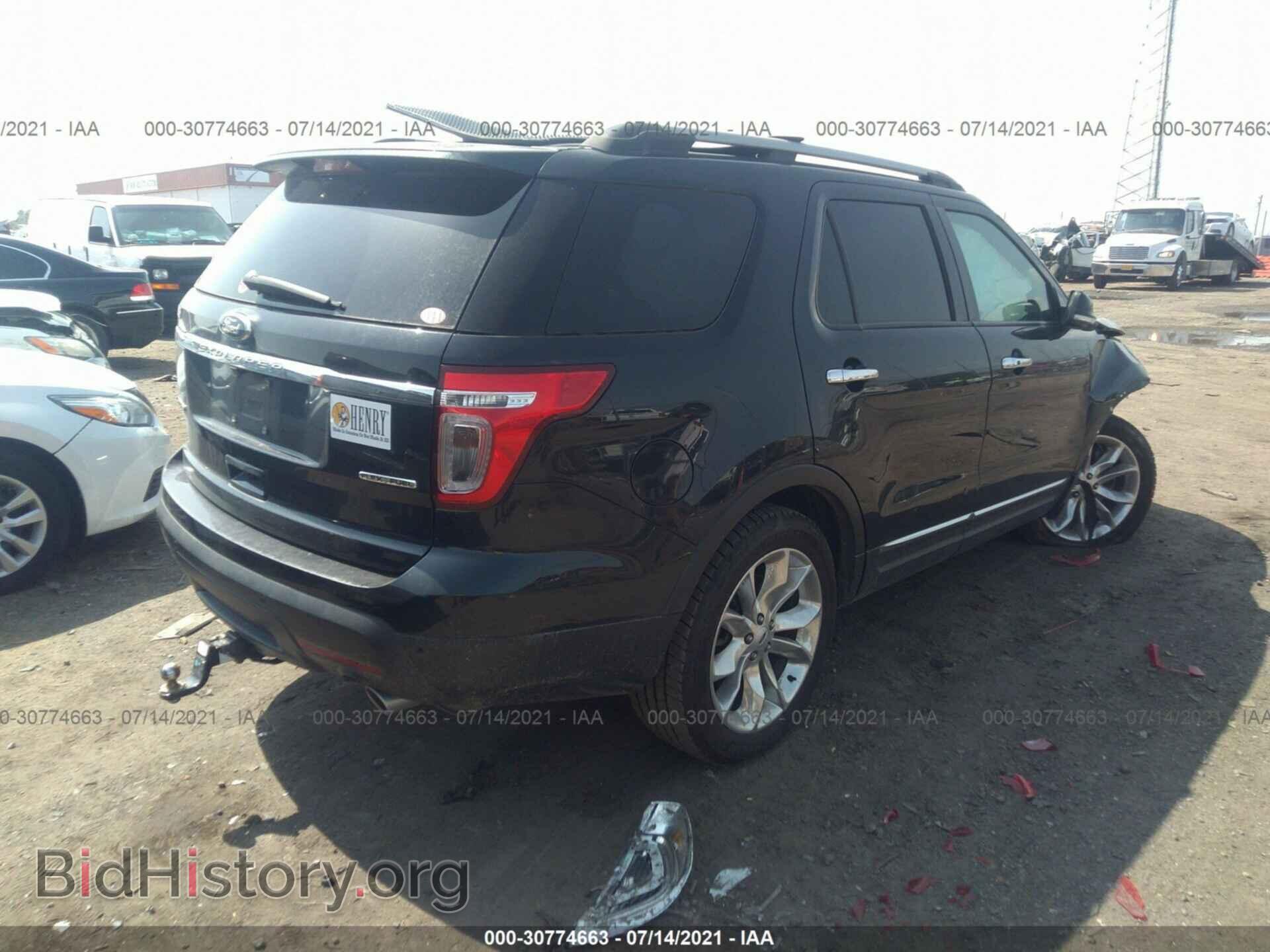 2014 FORD EXPLORER - VIN: 1FM5K7F8XEGC55187 - Фото 4
